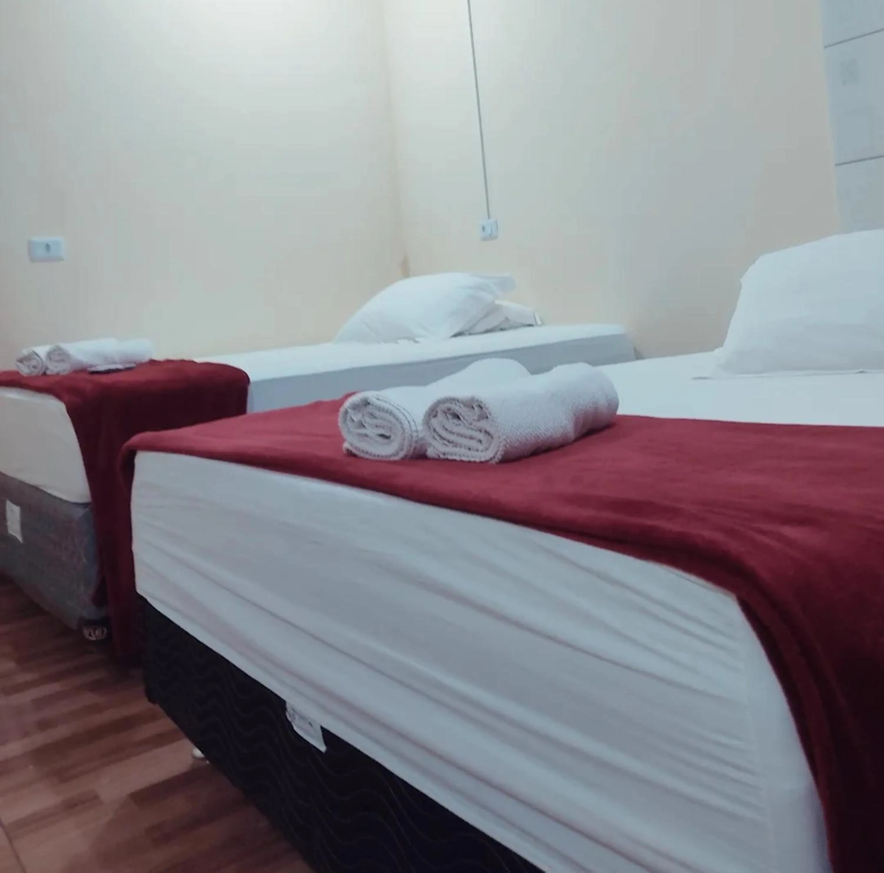 Bed in Pousada Helena