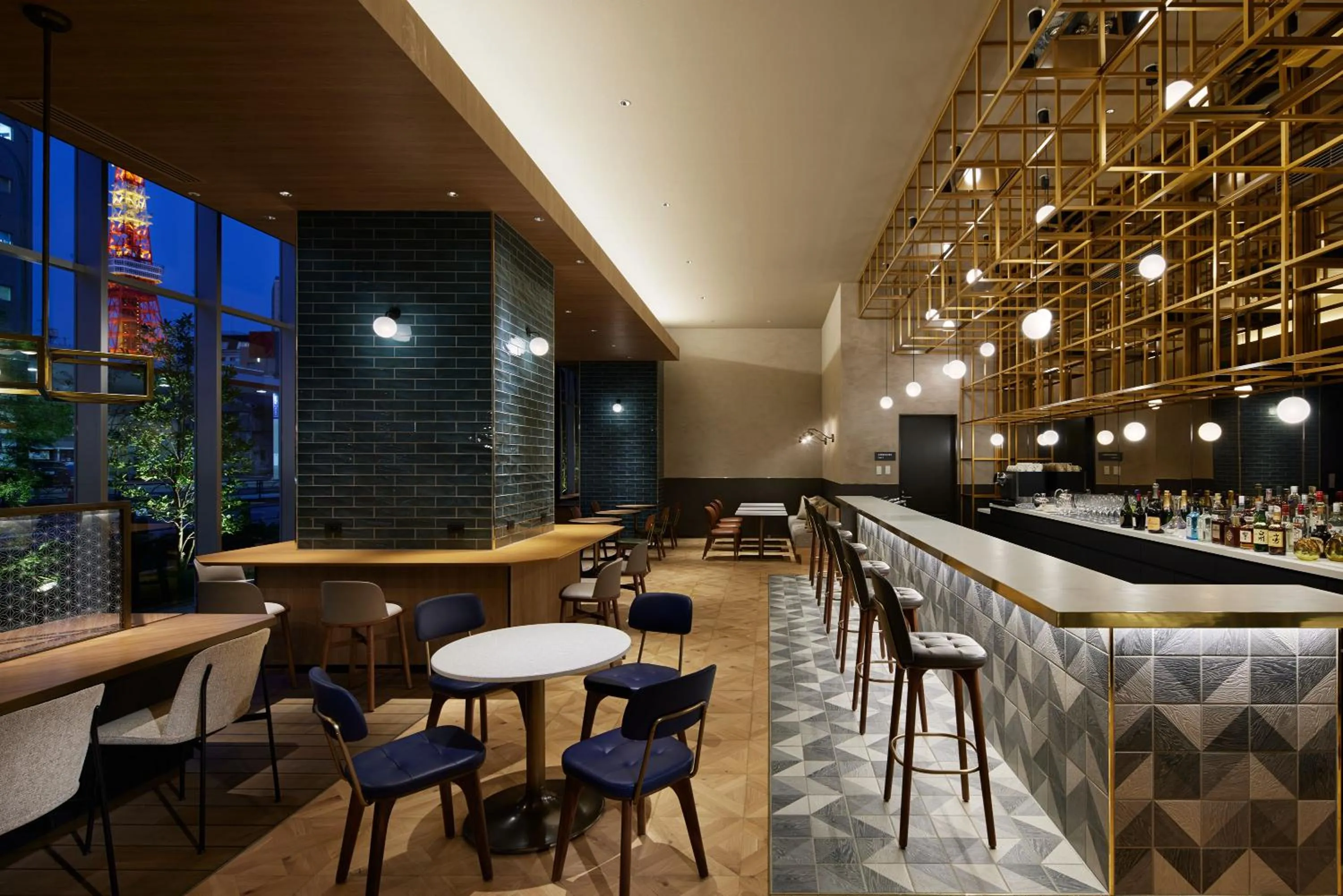 Restaurant/places to eat in Oakwood Hotel & Apartments Azabu Tokyo