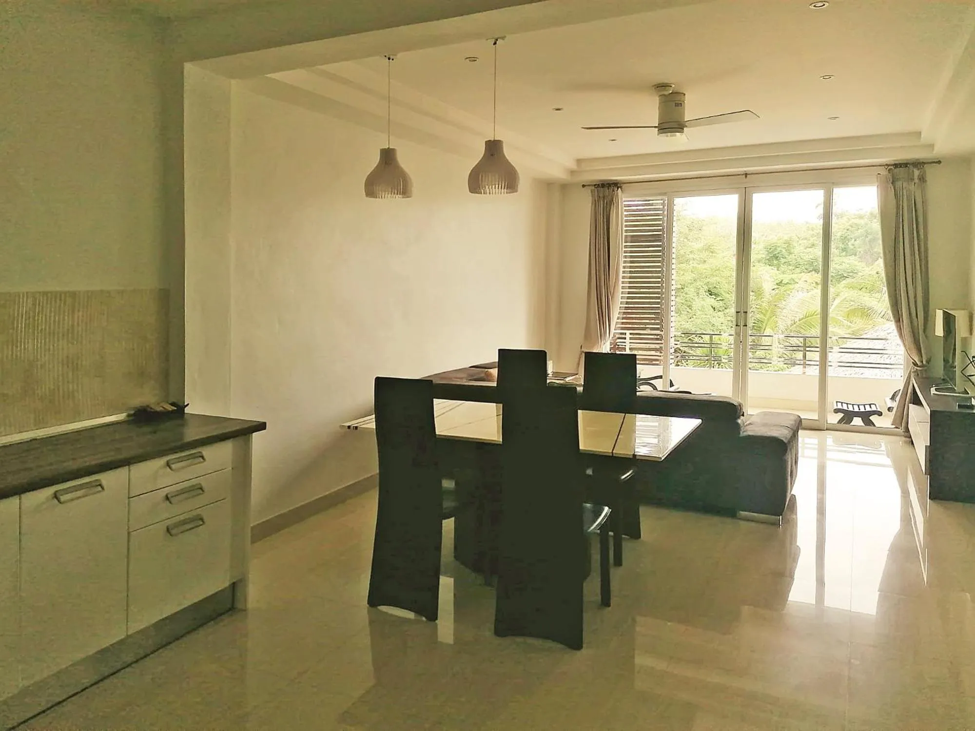 Kitchen or kitchenette in Lanta Sport Resort
