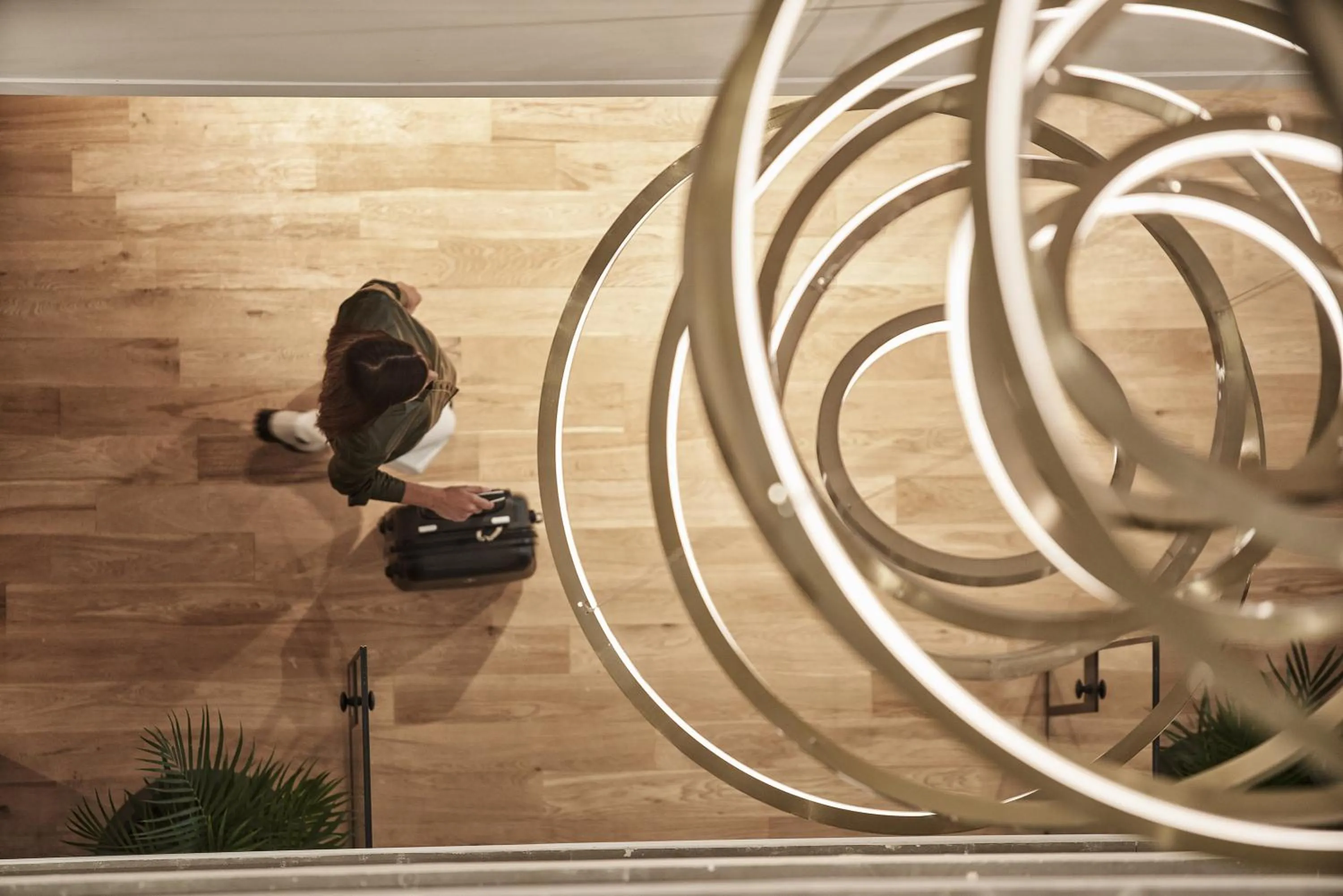 Decorative detail in Vanoro Hotel