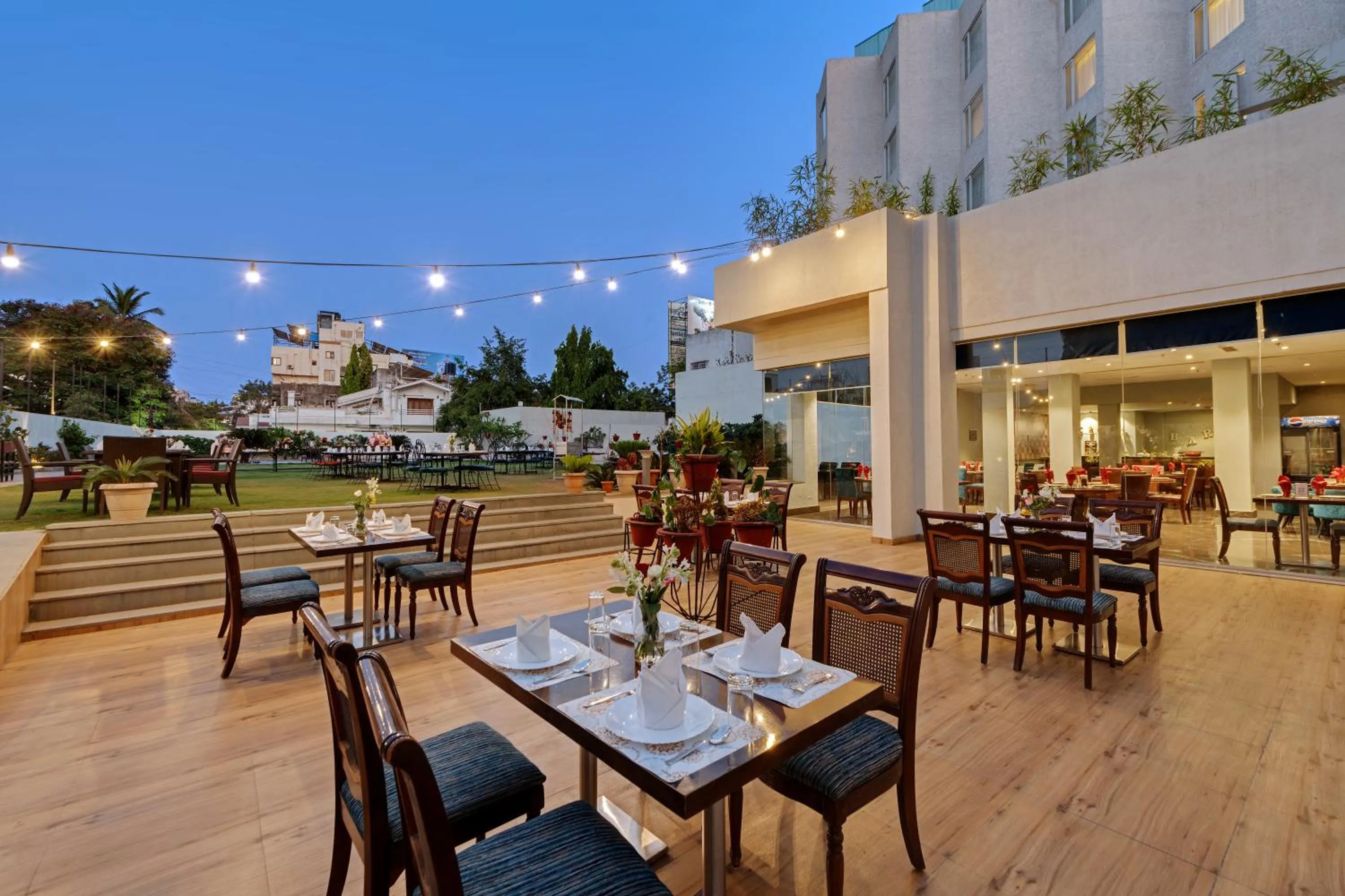 Patio in Amarpreet, Chhatrapati Sambhajinagar - AM Hotel Kollection