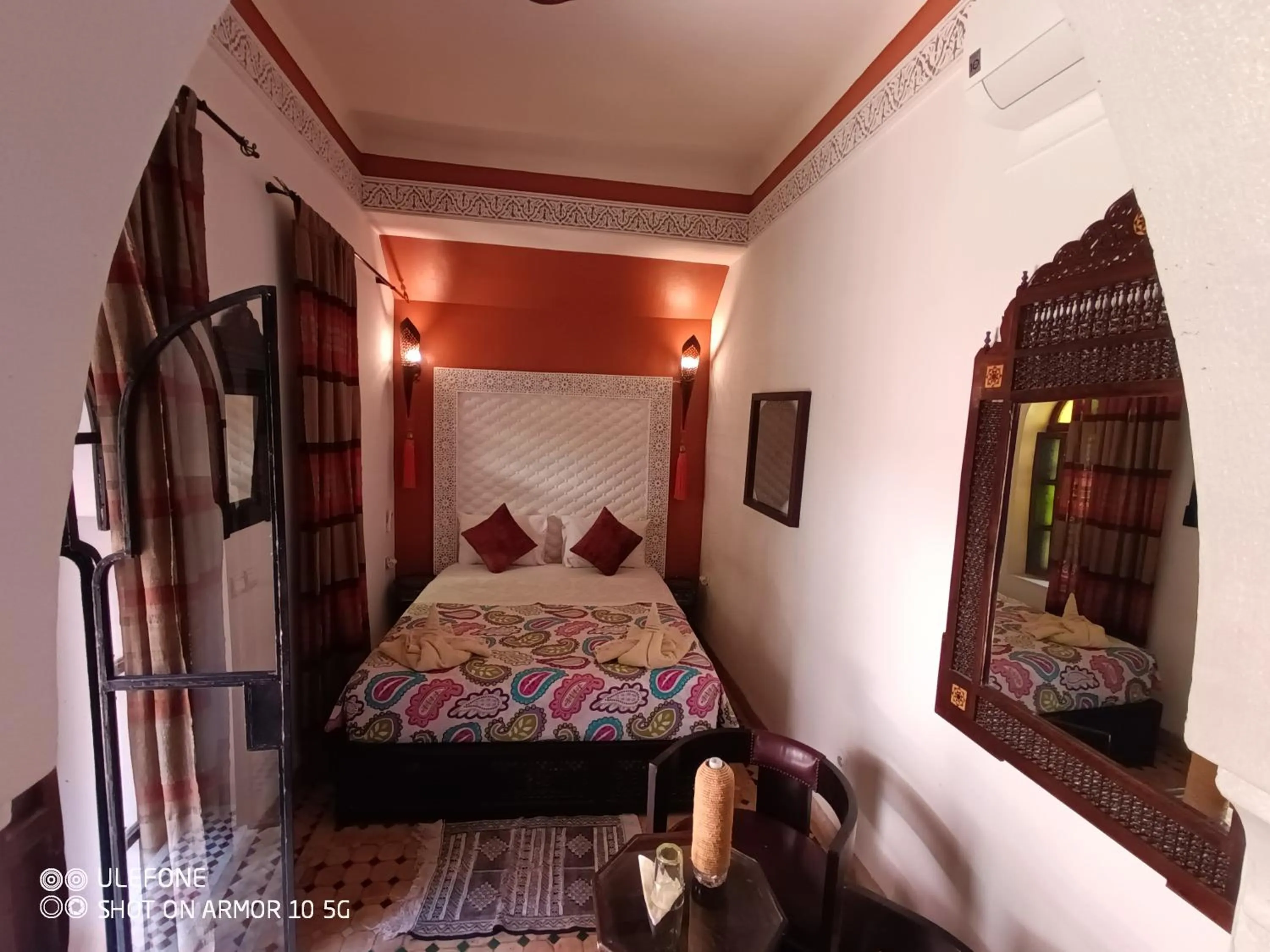 Bed in Riad Zagouda