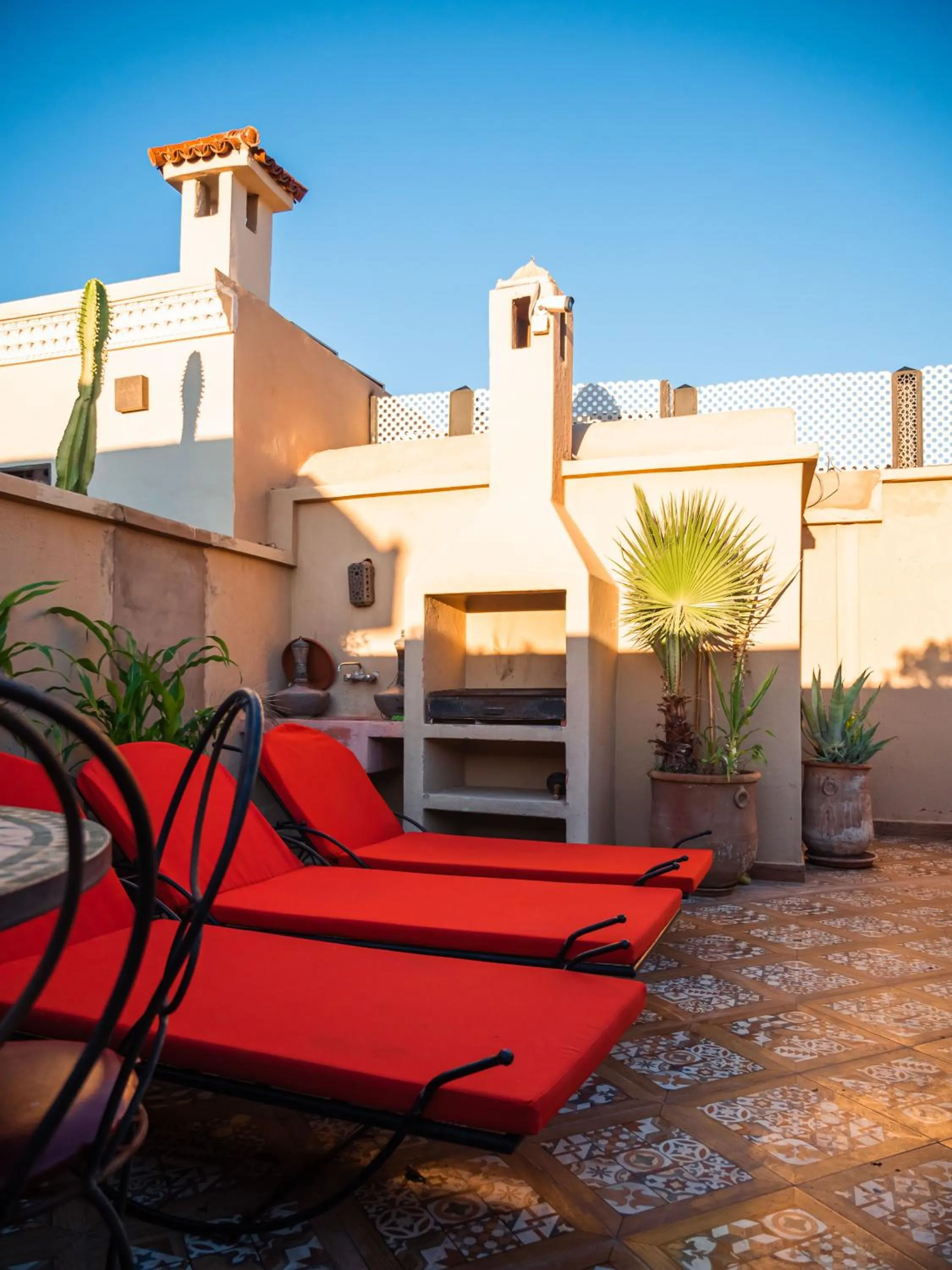 Patio in Riad Zagouda