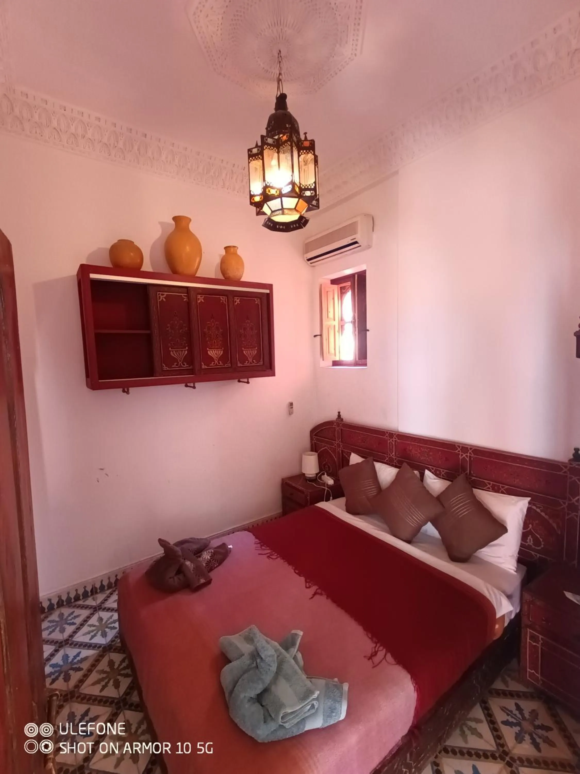 Bed in Riad Zagouda
