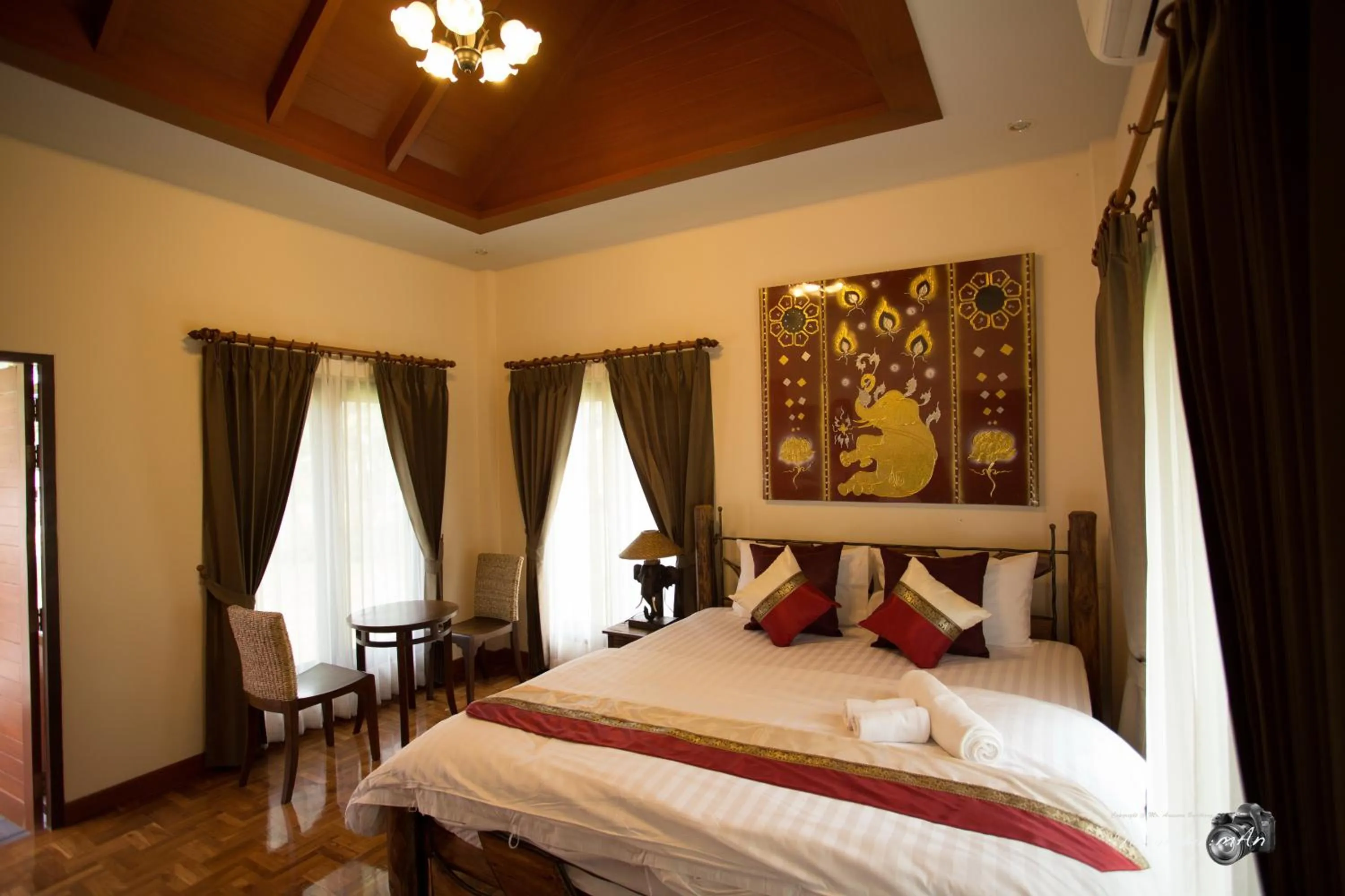 Bedroom, Bed in Papai Country Lodge SHA