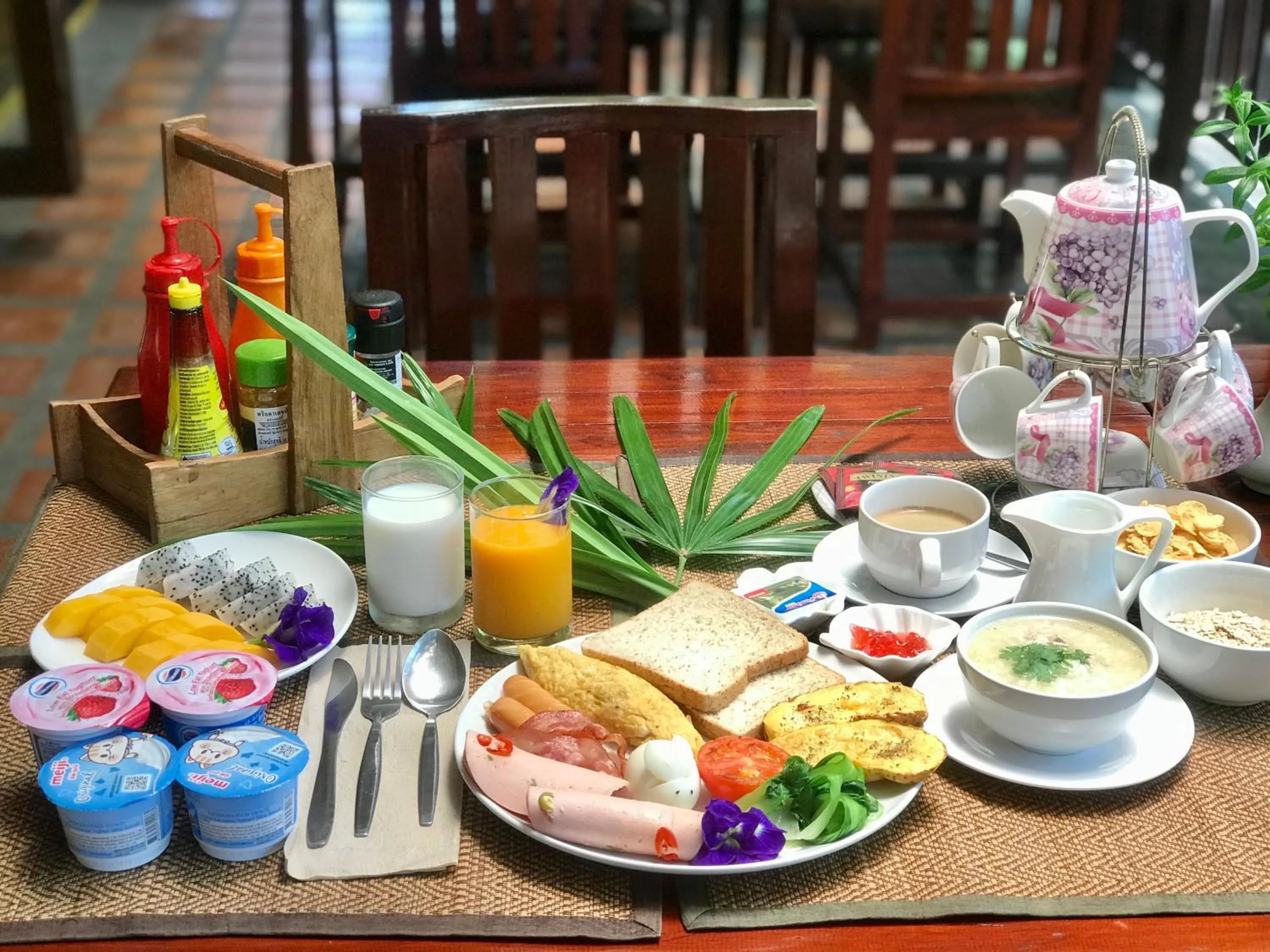 Breakfast in Papai Country Lodge SHA