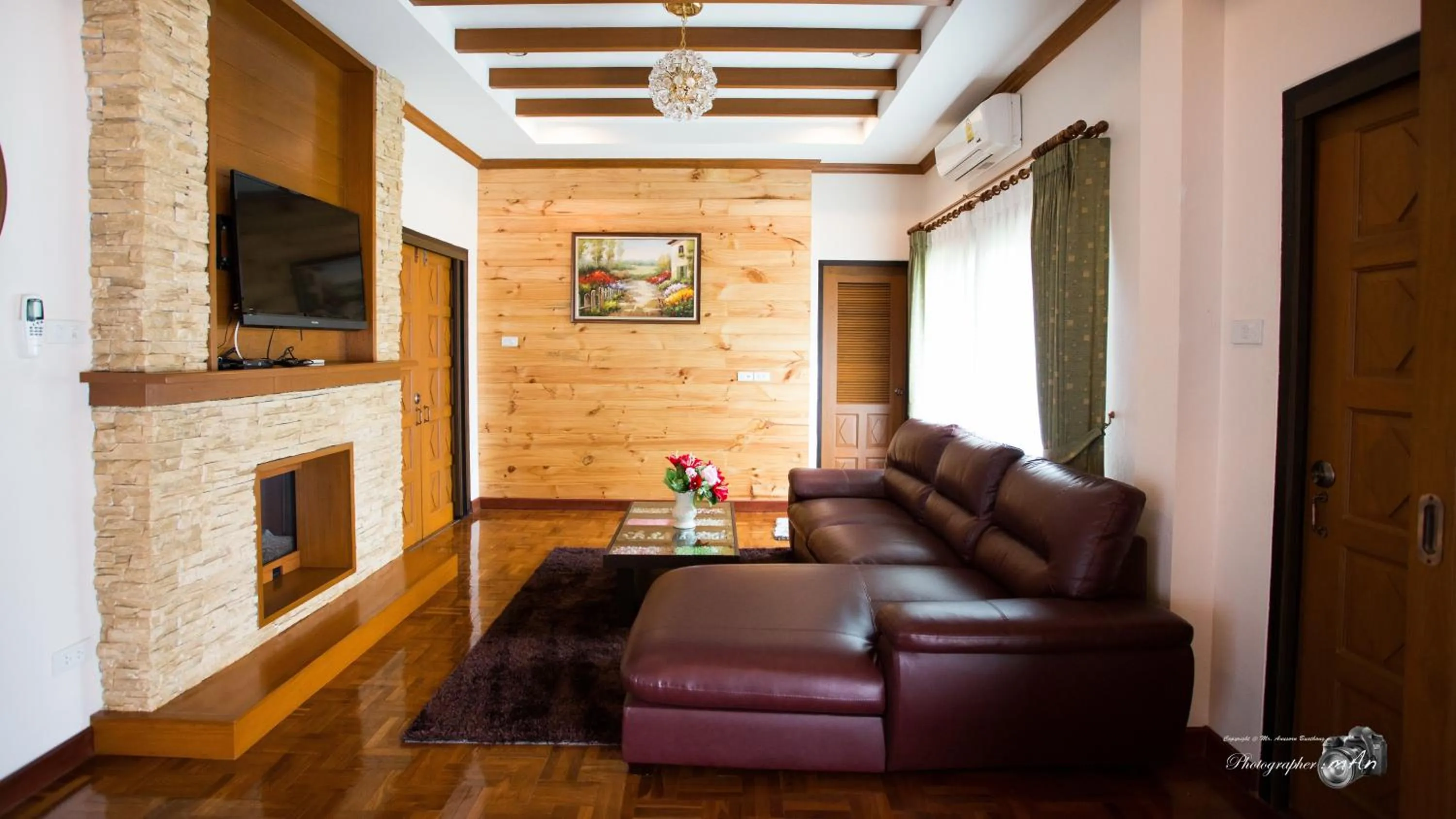 Living room in Papai Country Lodge SHA