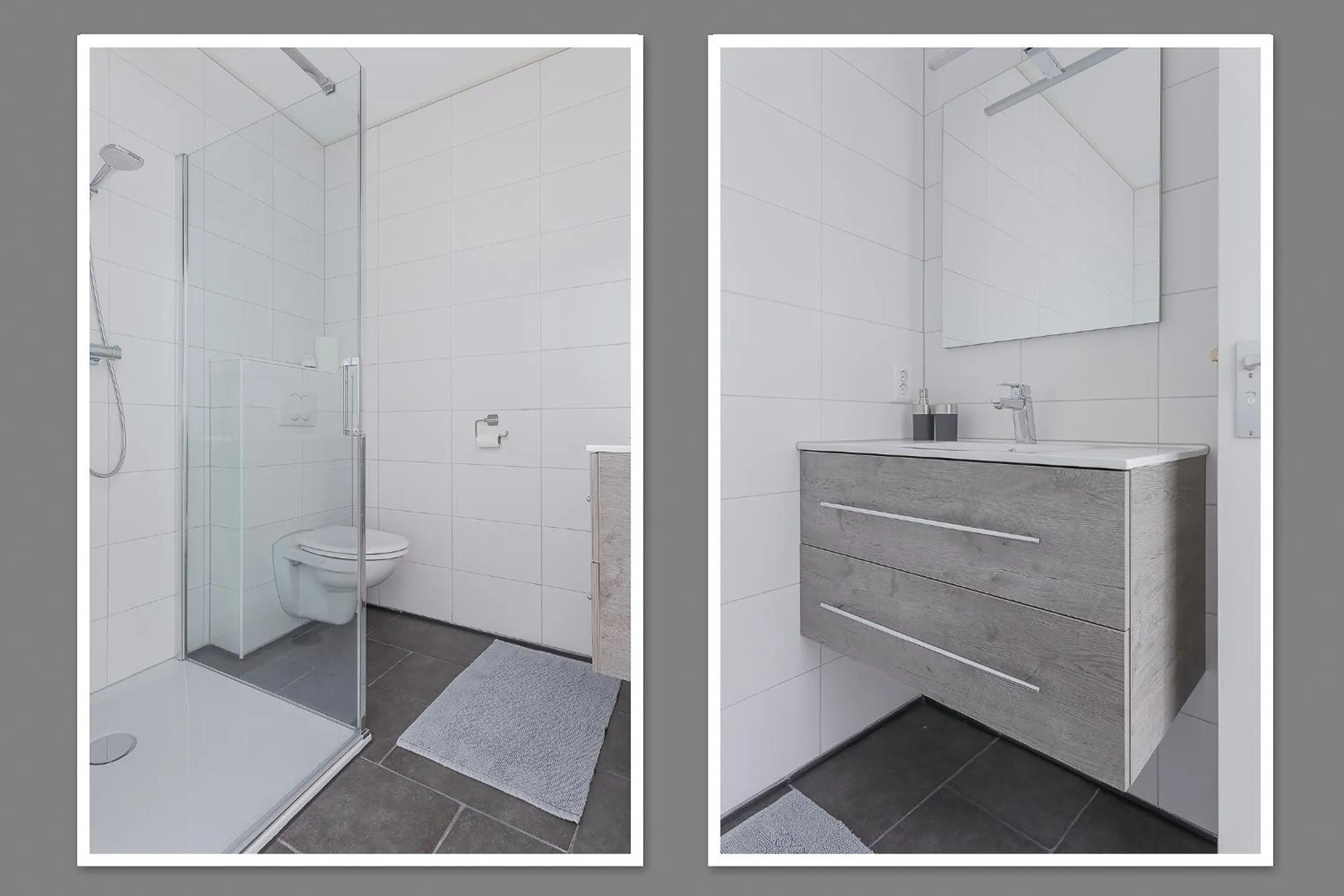 Shower in B&B Hulleste