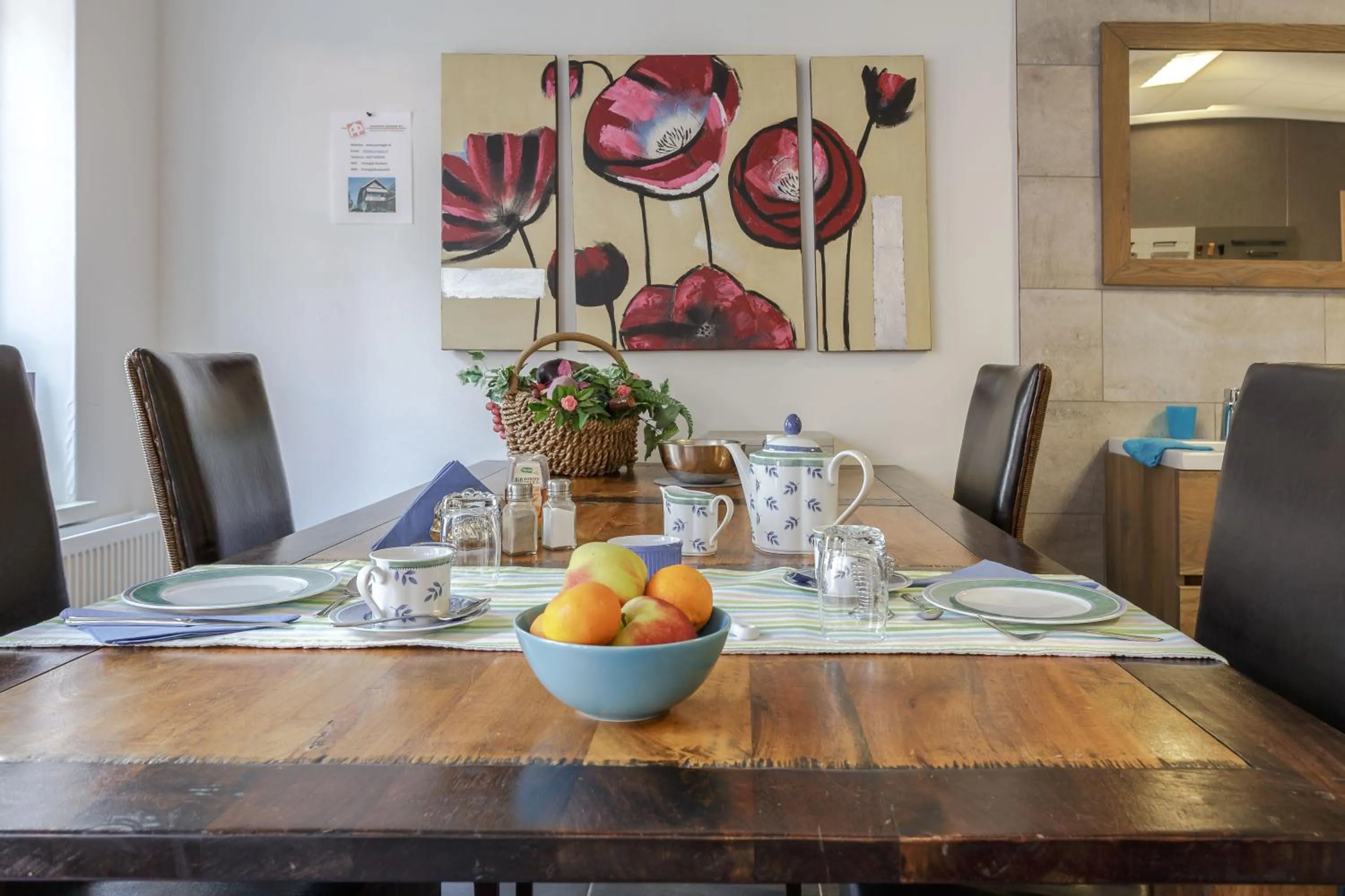 Breakfast in B&B Hulleste