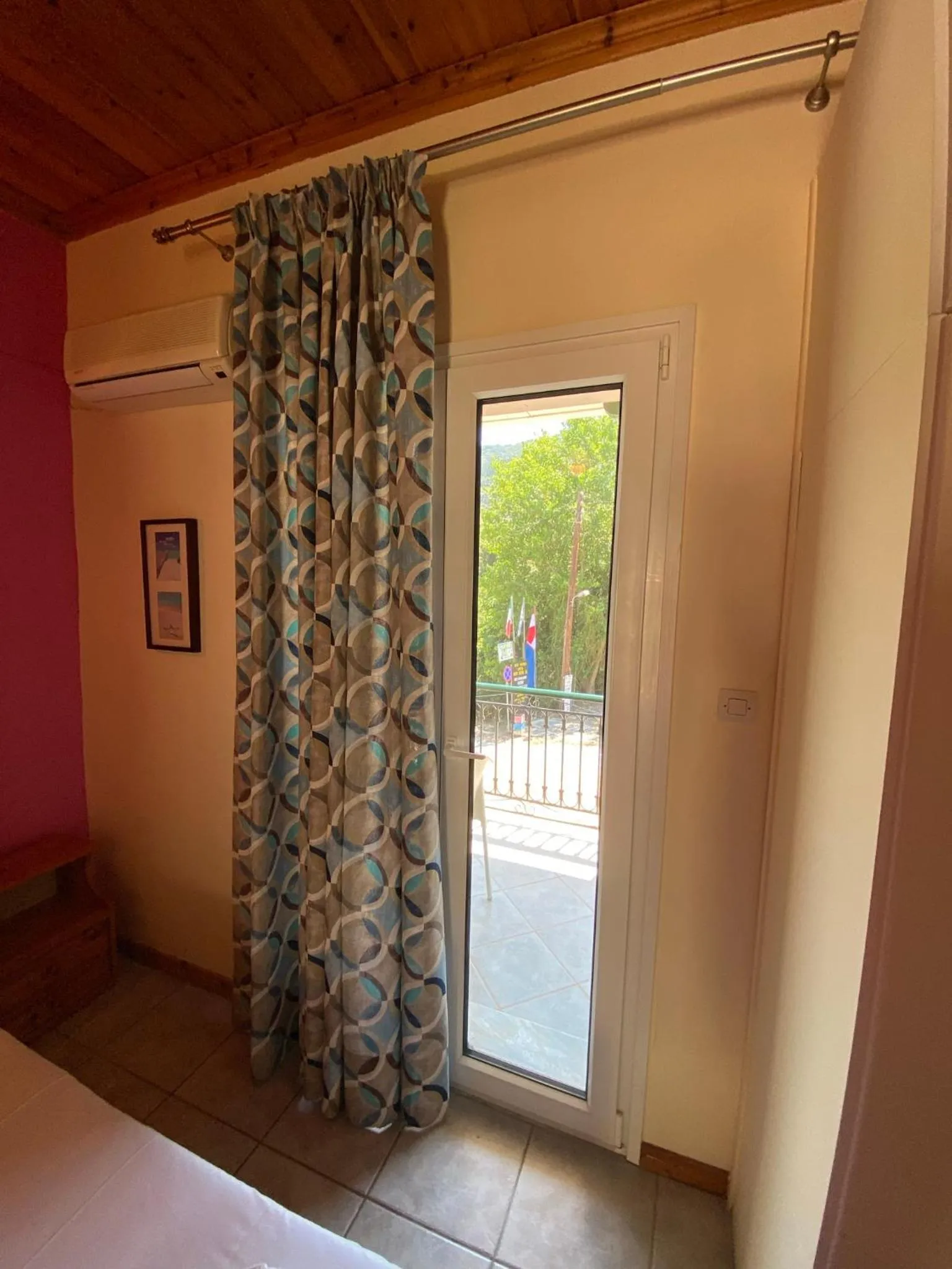 Balcony/Terrace, Bed in MARATHES STUDIOS