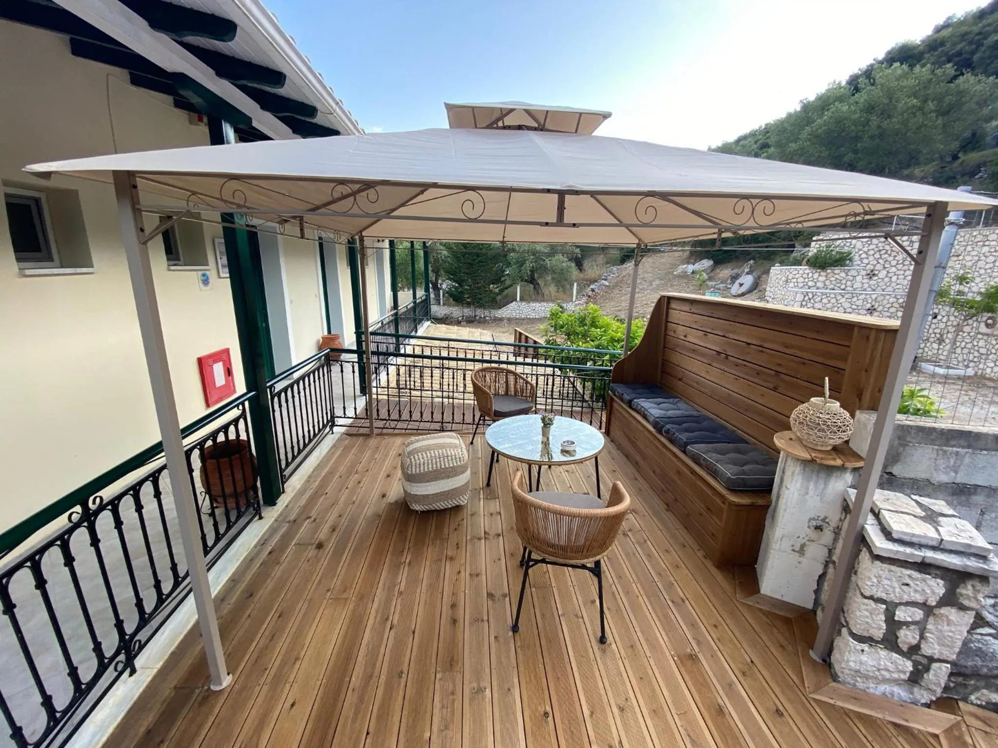 Seating area in MARATHES STUDIOS