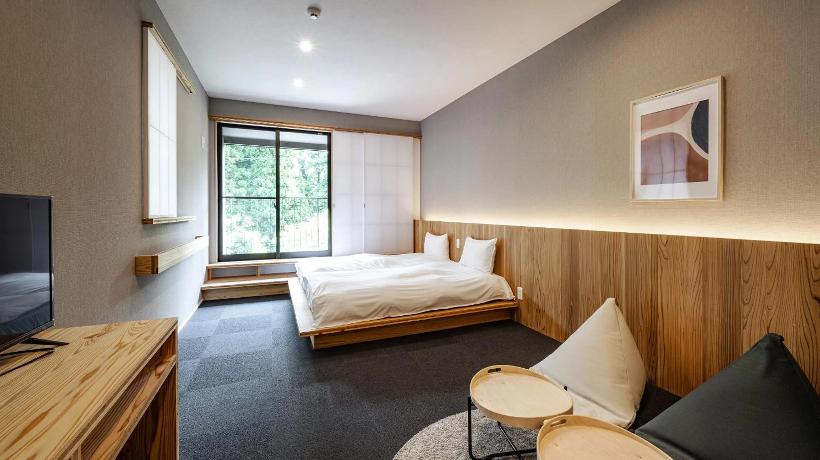 Photo of the whole room, Bed in Beppu Hotel Negura