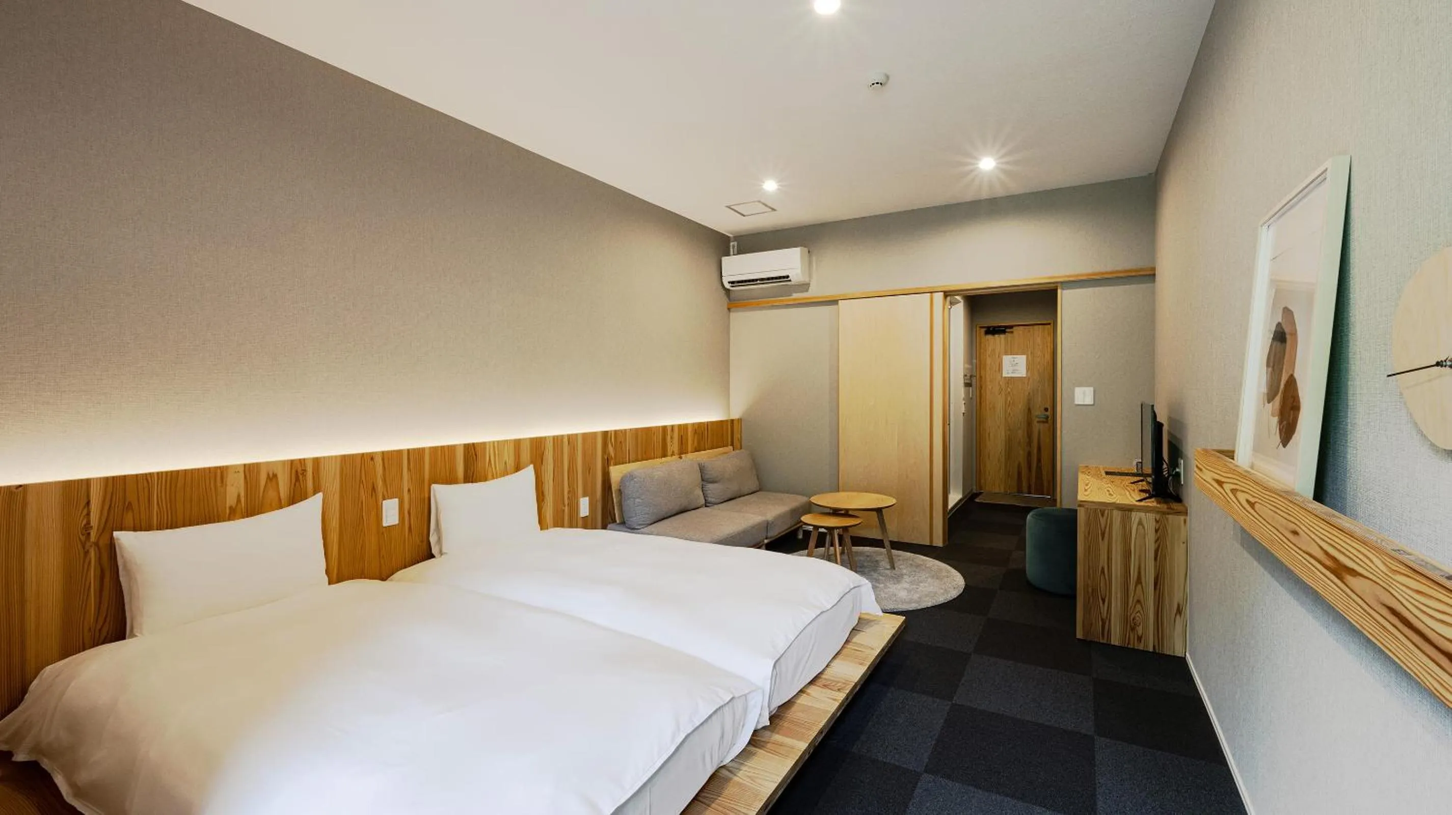 Photo of the whole room, Bed in Beppu Hotel Negura