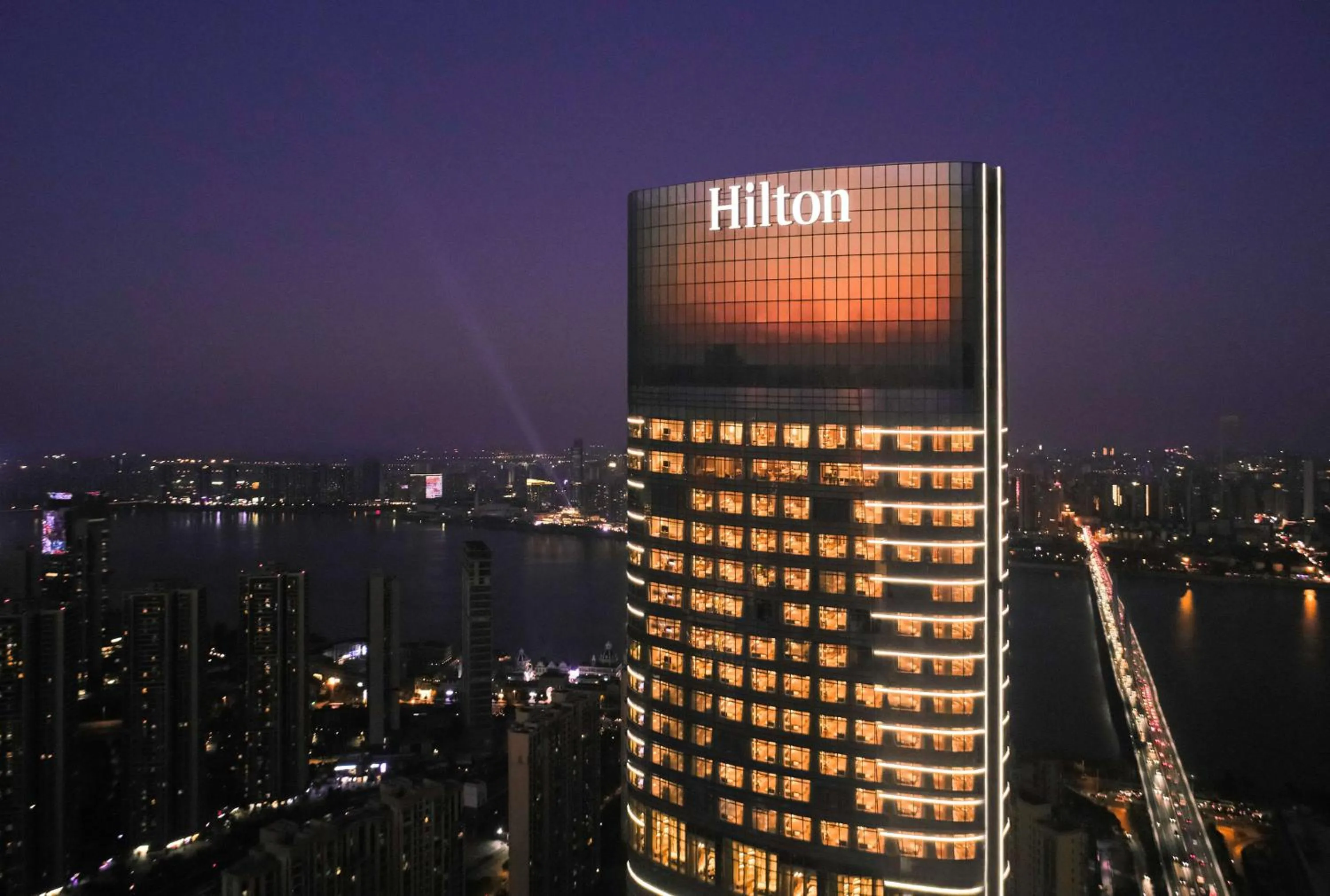 Property building in Hilton Changsha Riverside
