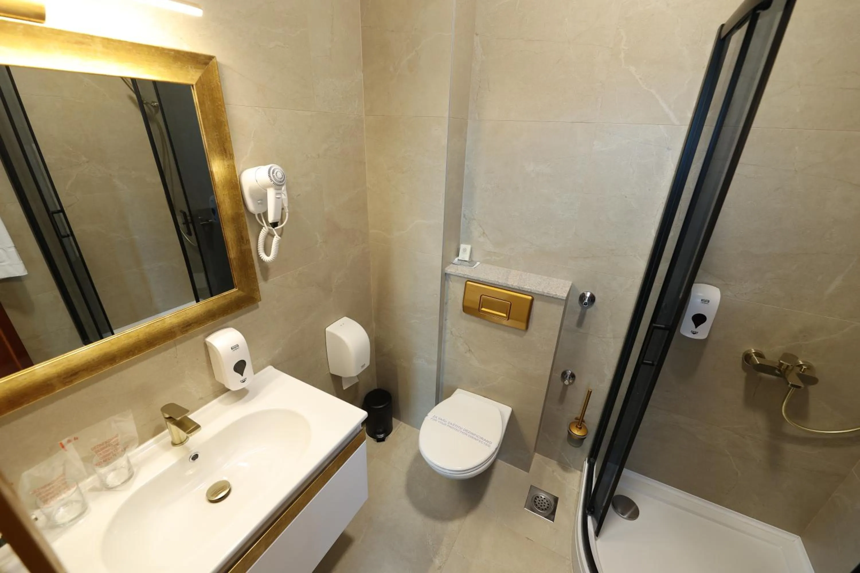 Bathroom in Hotel Vidović