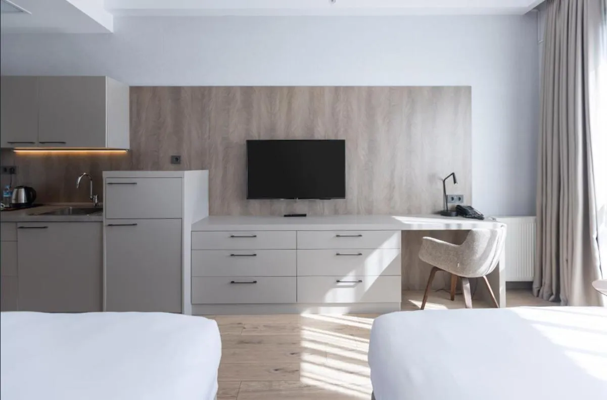 Bedroom, Bed in Antwell Suites