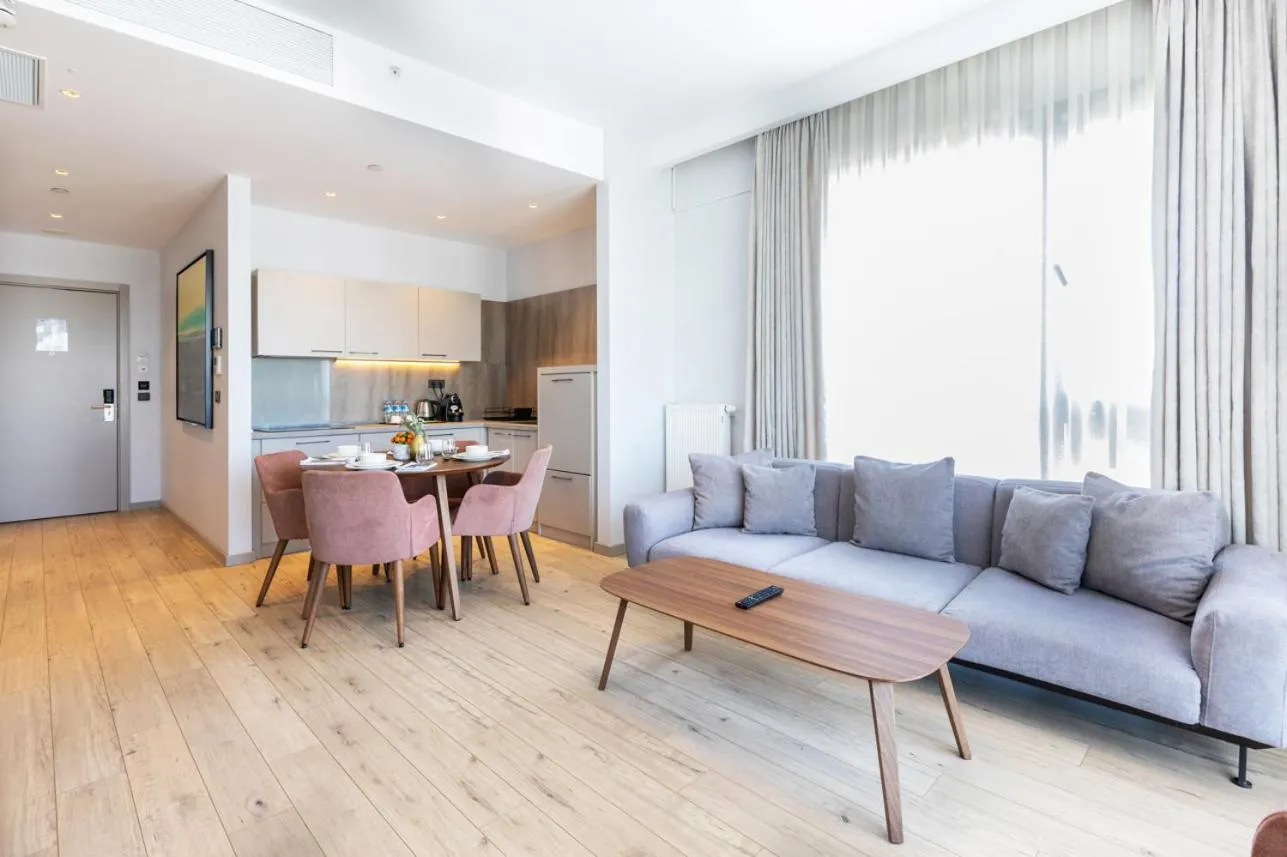 Living room in Antwell Suites