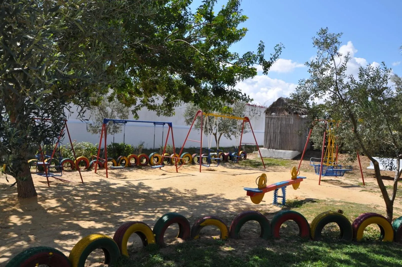 Children play ground in Kanta Resort and Spa