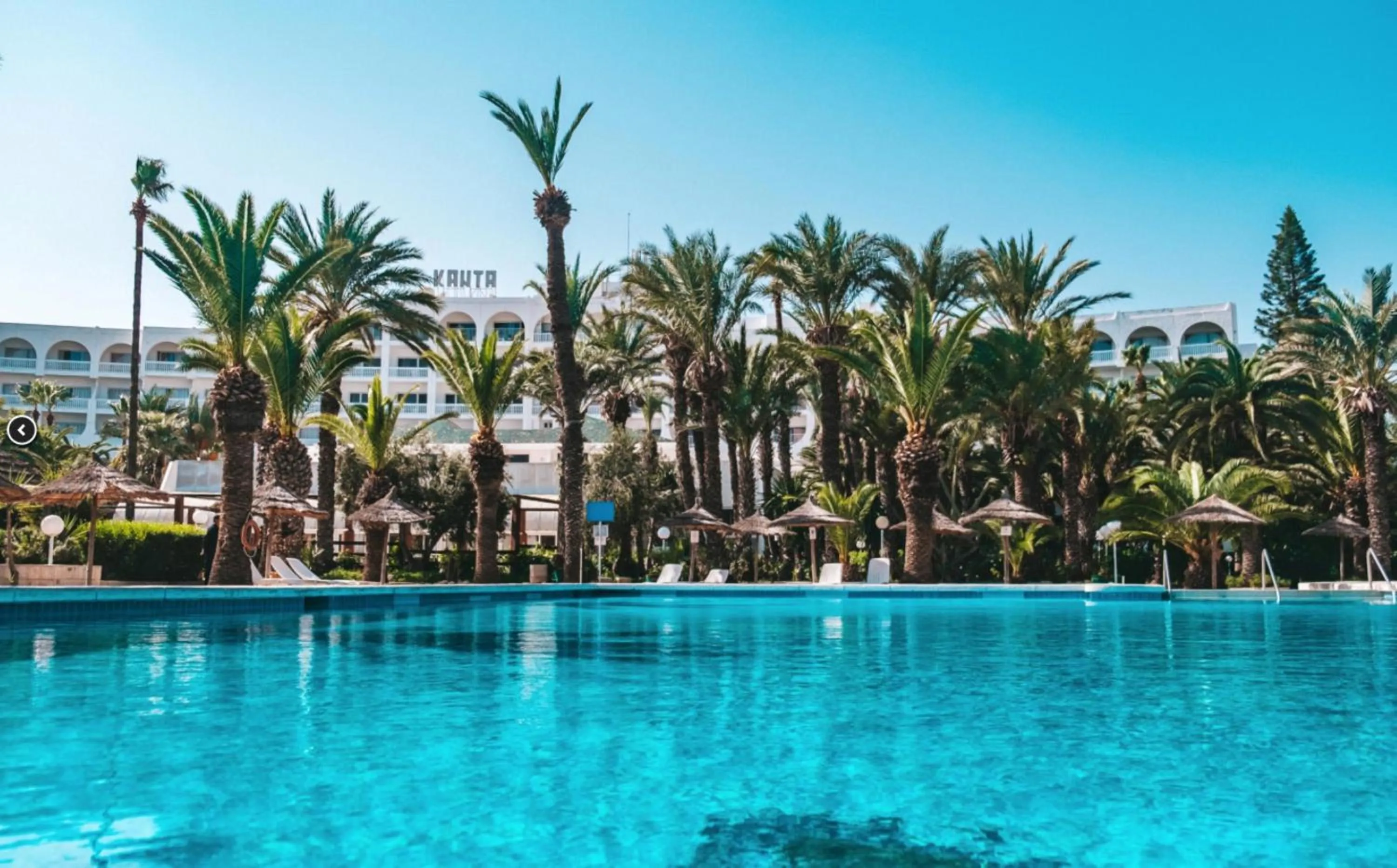 Swimming pool in Kanta Resort and Spa