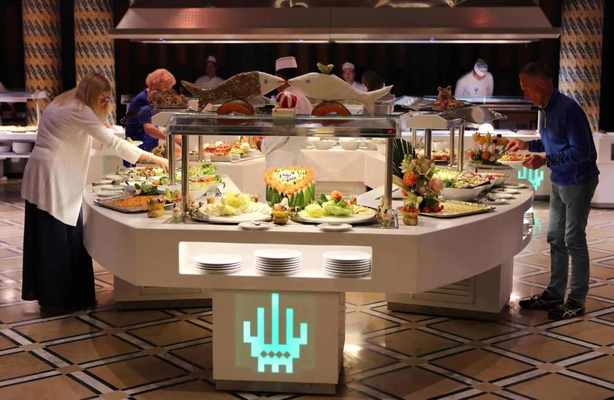 Buffet breakfast in Kanta Resort and Spa