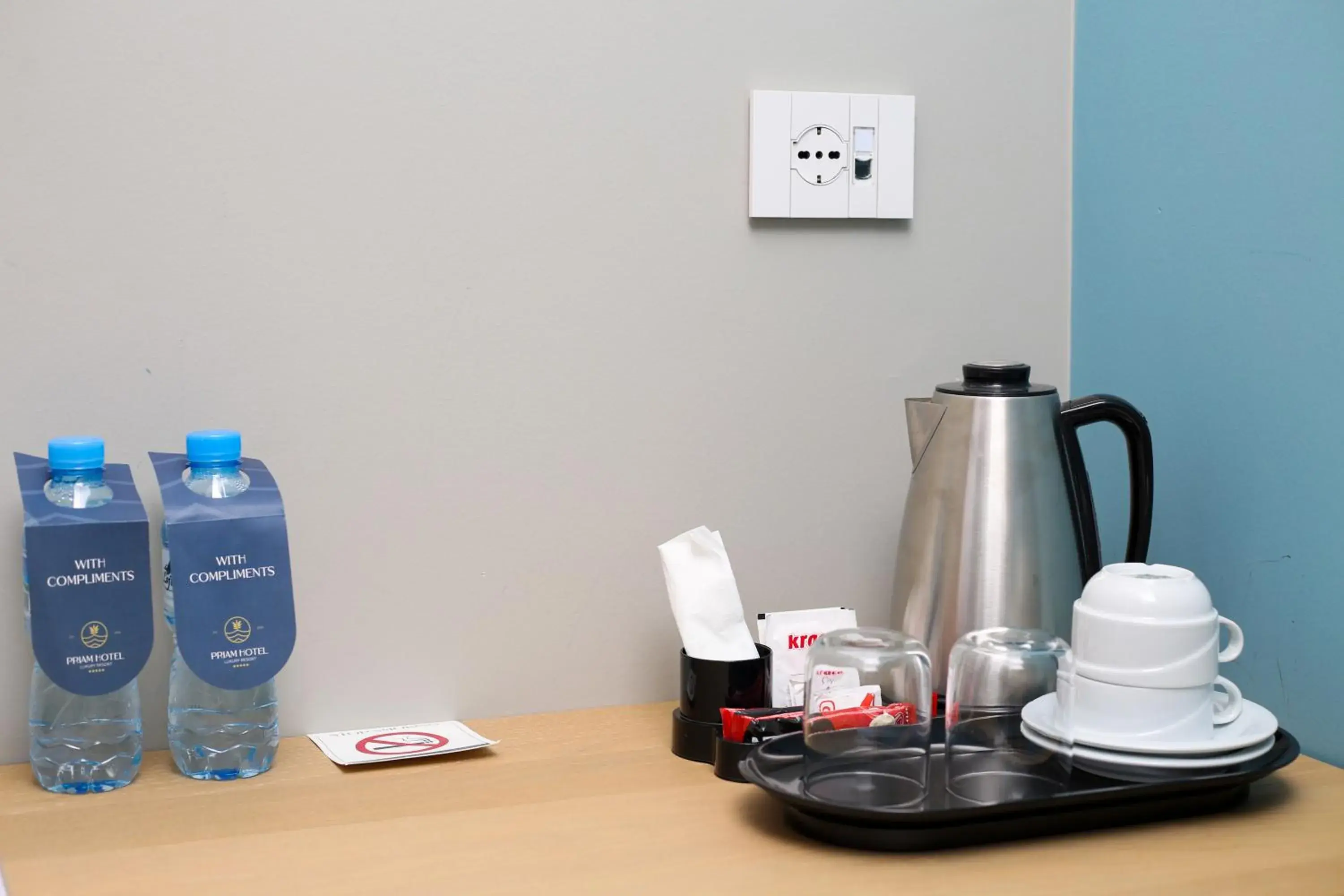 Junior Suite with Pool View in Priam Luxury Resort Junior Suite with Pool View in Priam Luxury Resort