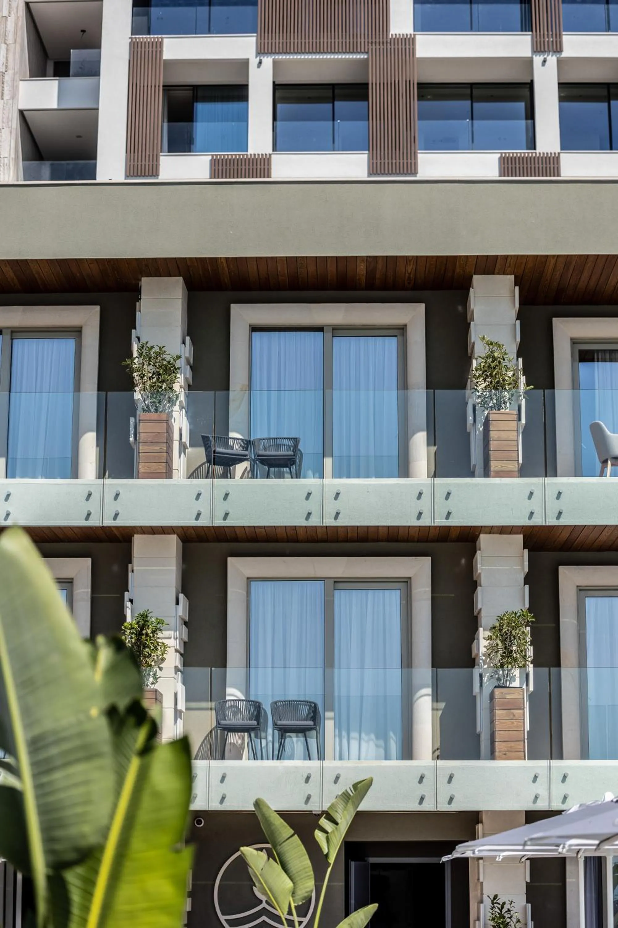Property building in Hotel Vlora Priam, Affiliated by Melia