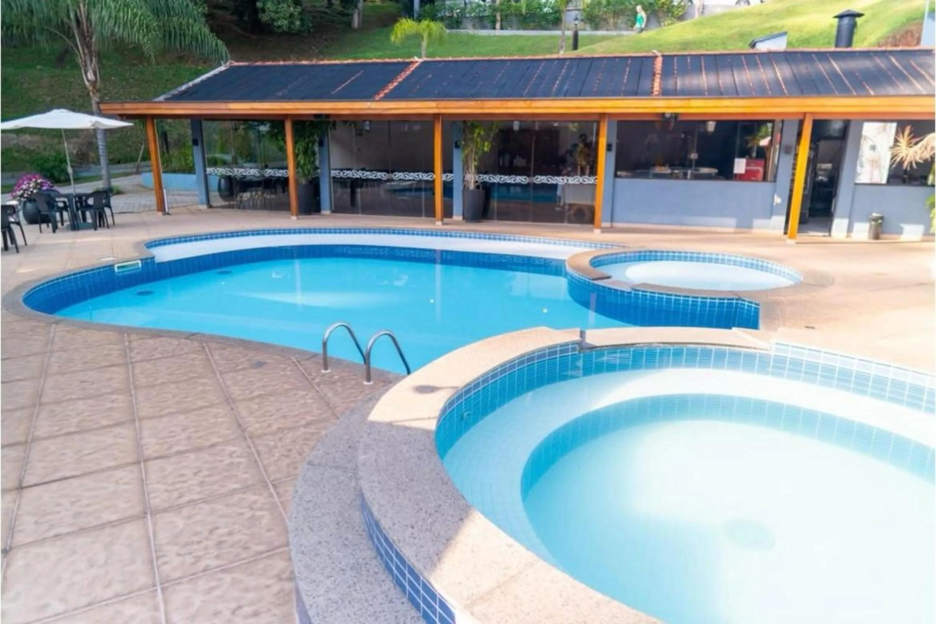 Natural landscape in Pousada Recanto da Cascata