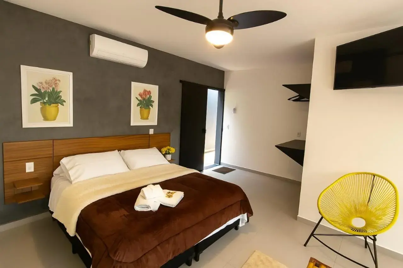 Deluxe Queen Suite in Pousada Recanto da Cascata Deluxe Queen Suite in Pousada Recanto da Cascata