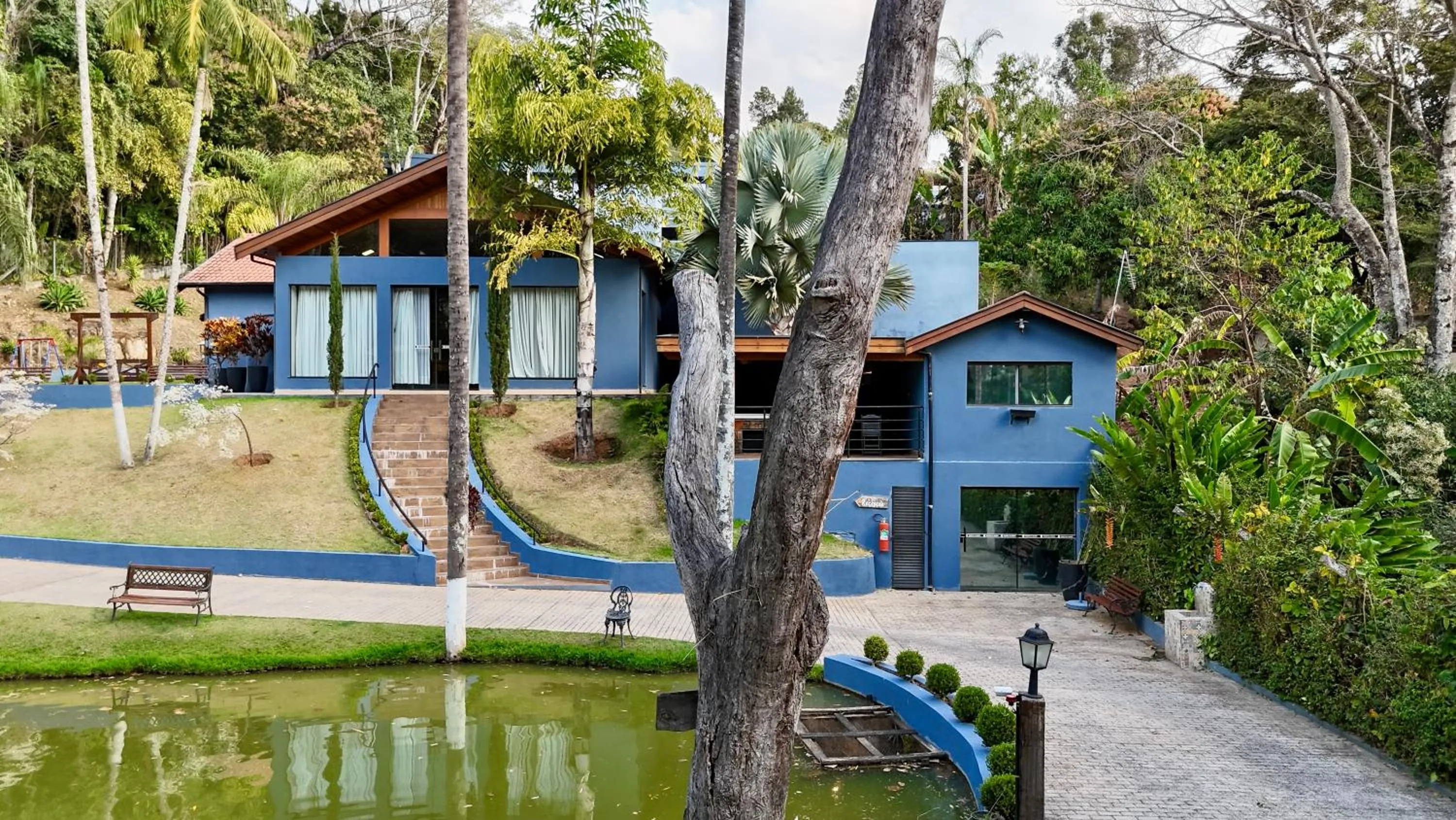 Property building in Pousada Recanto da Cascata