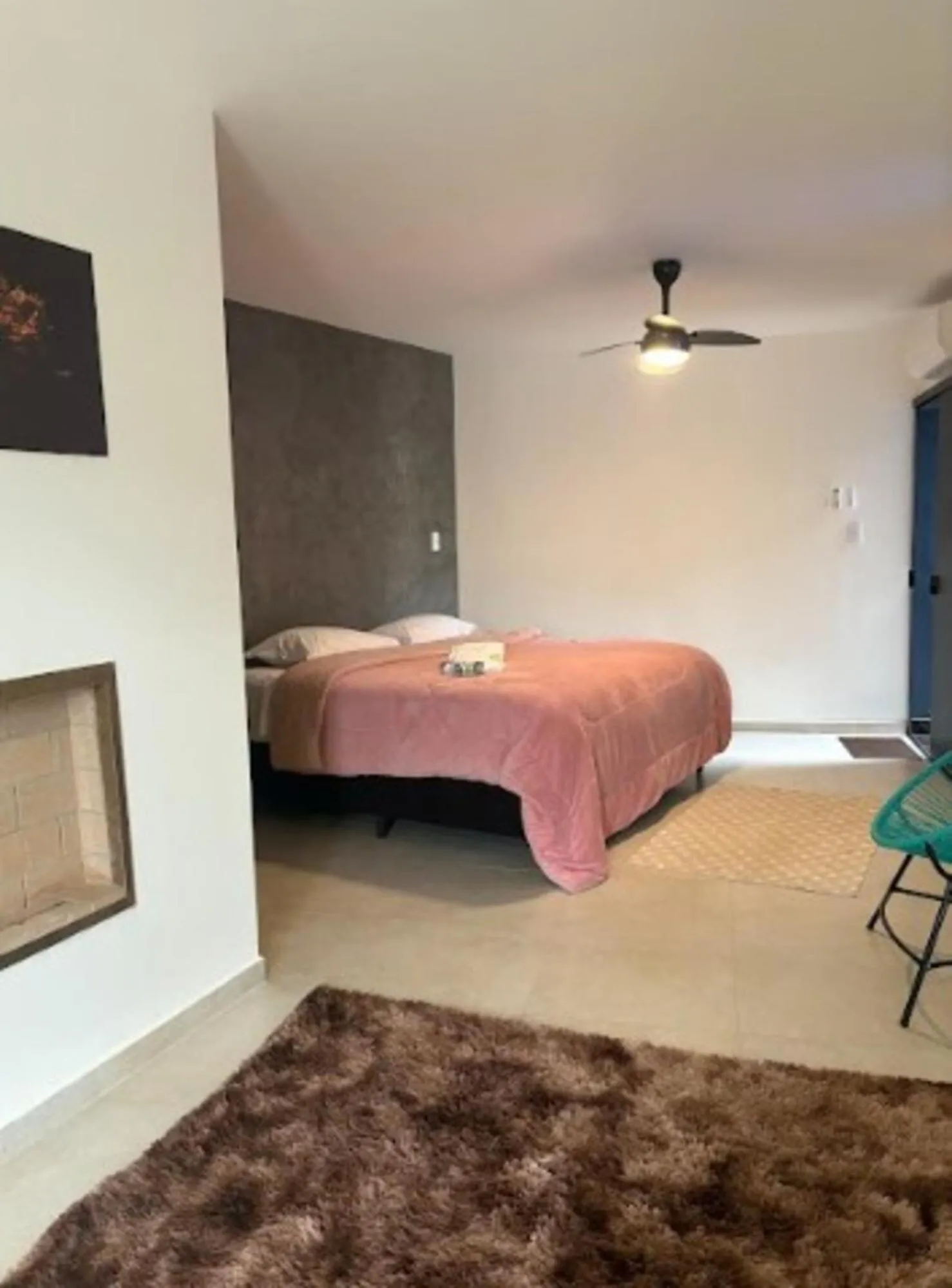 Bed in Pousada Recanto da Cascata