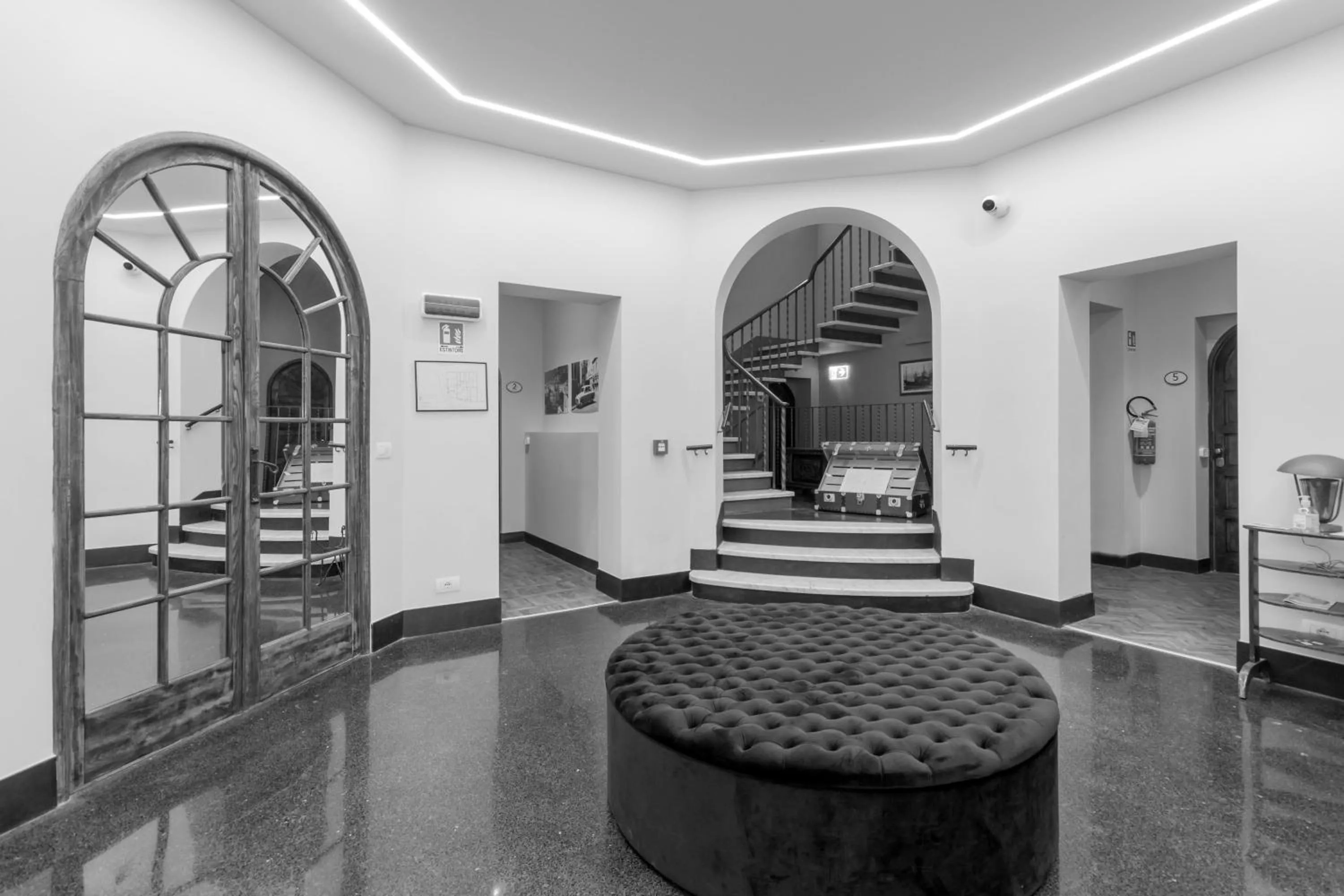 Decorative detail in Hotel Villa Alberti Portofino Land