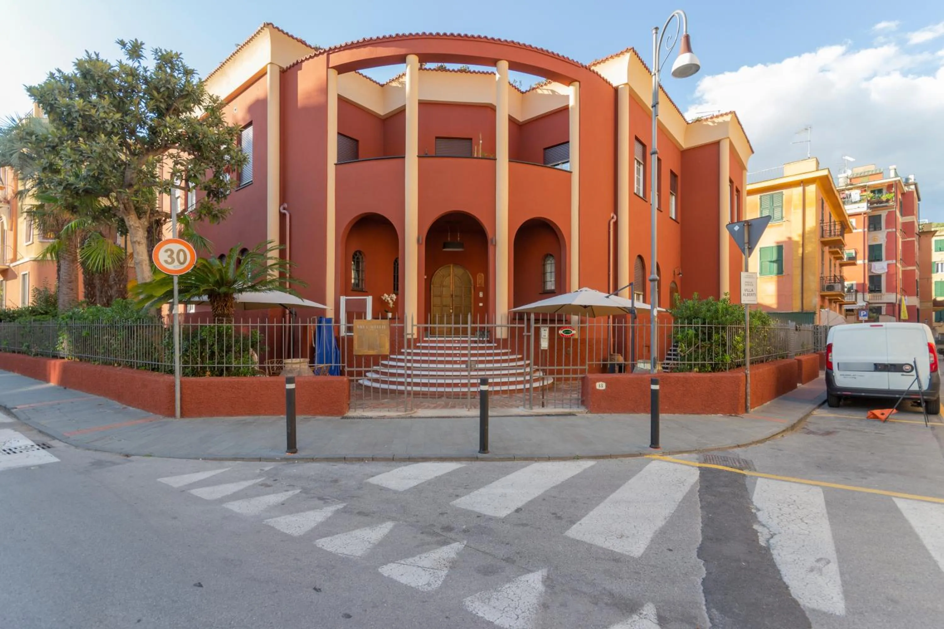 Property building in Hotel Villa Alberti Portofino Land