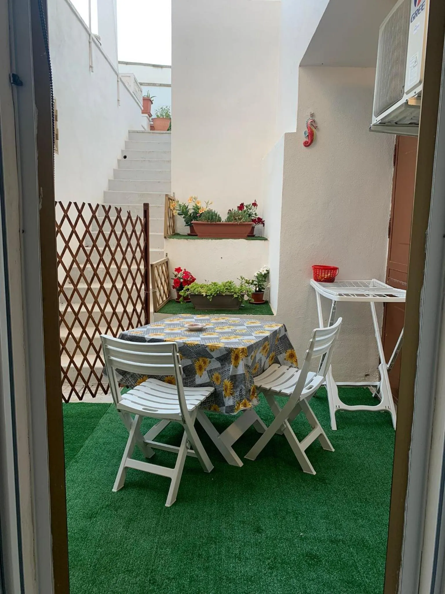 Patio in B&B Casa di Nonna Checca