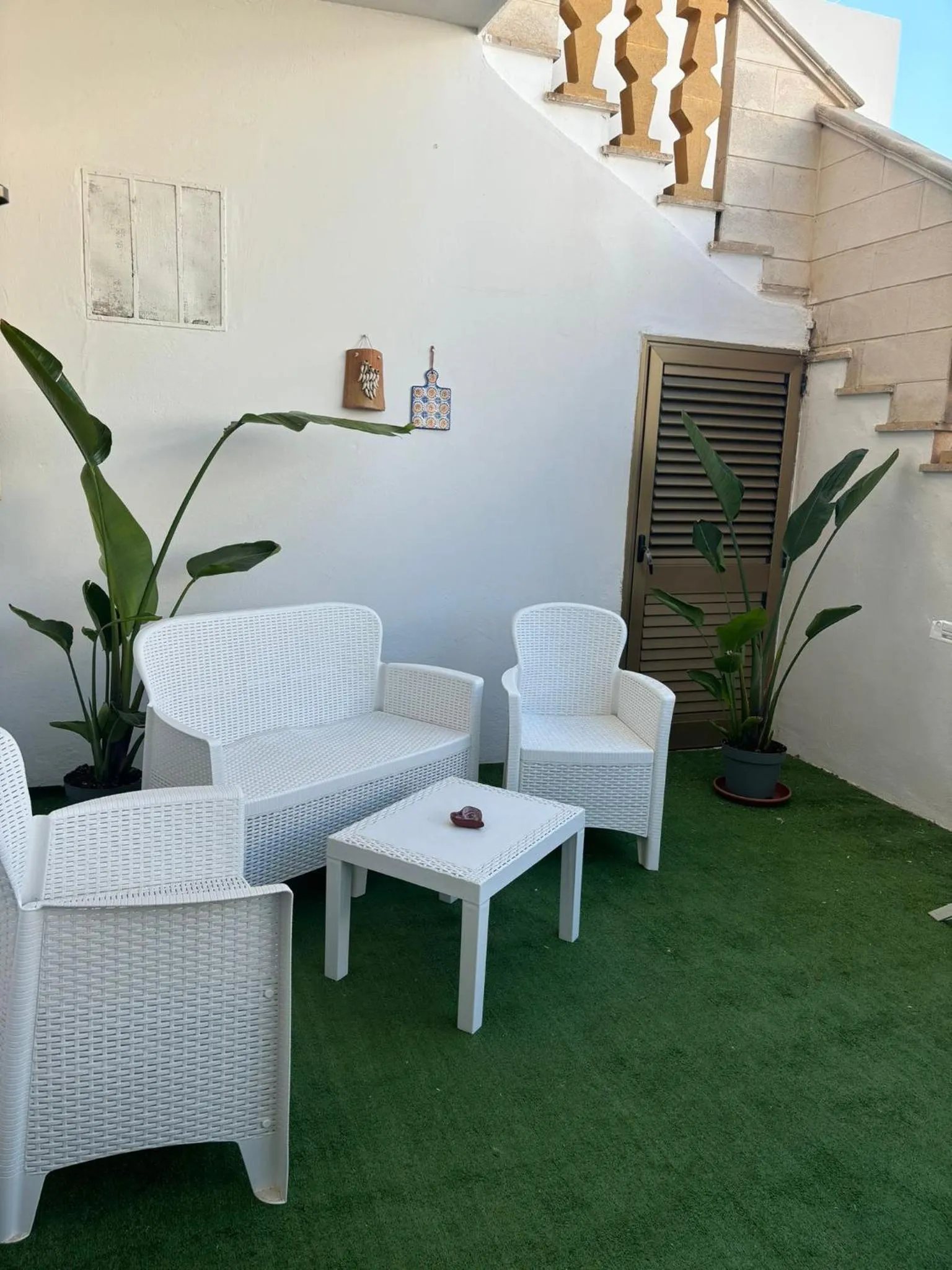 Patio in B&B Casa di Nonna Checca