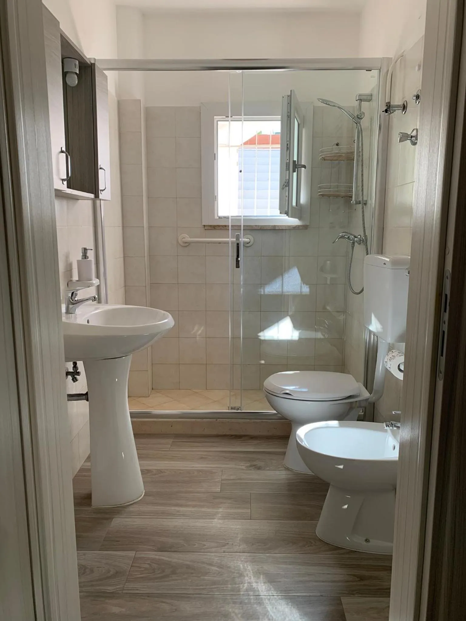 Shower in B&B Casa di Nonna Checca