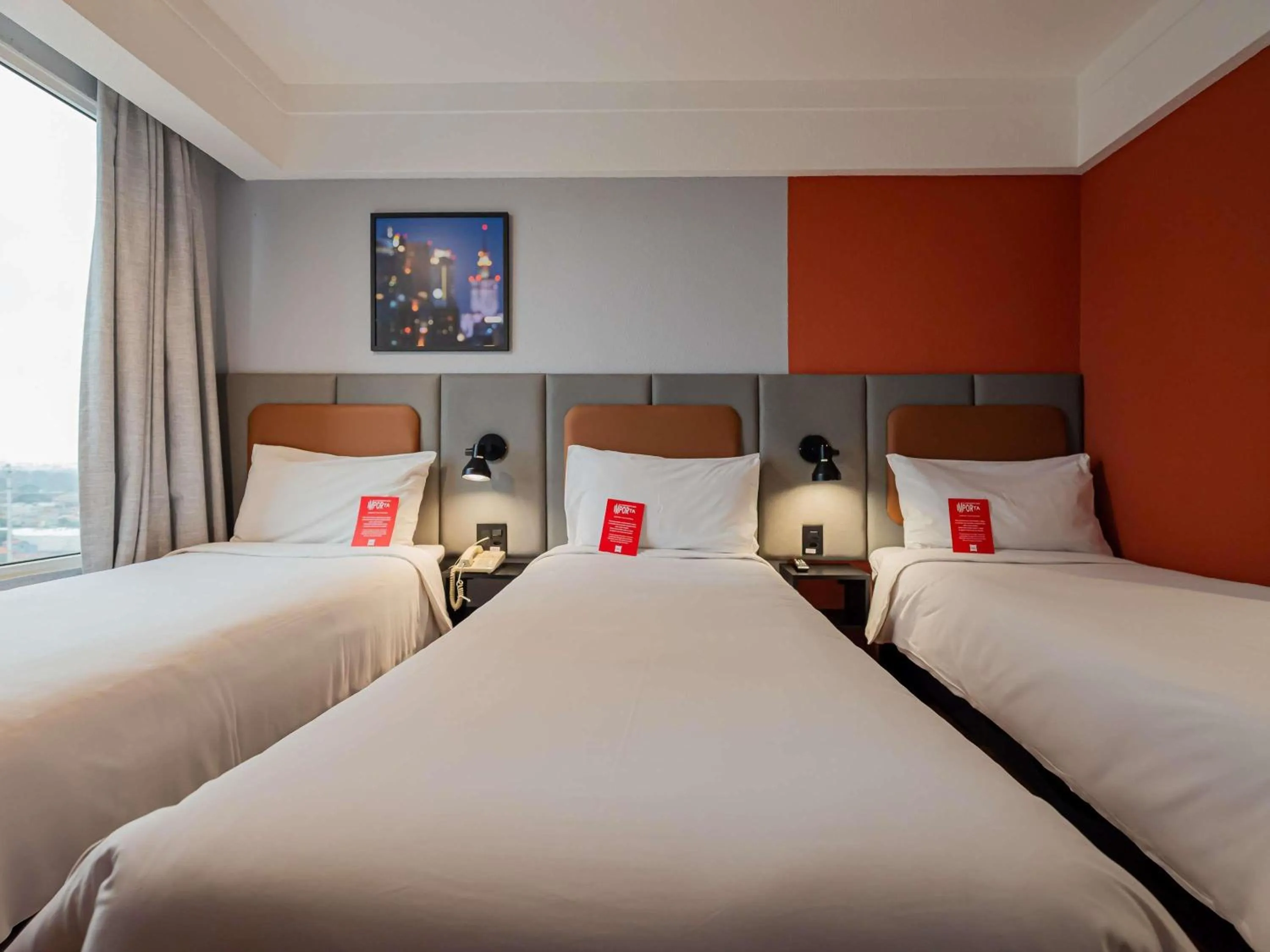 Bedroom, Bed in ibis Guarulhos Aeroporto