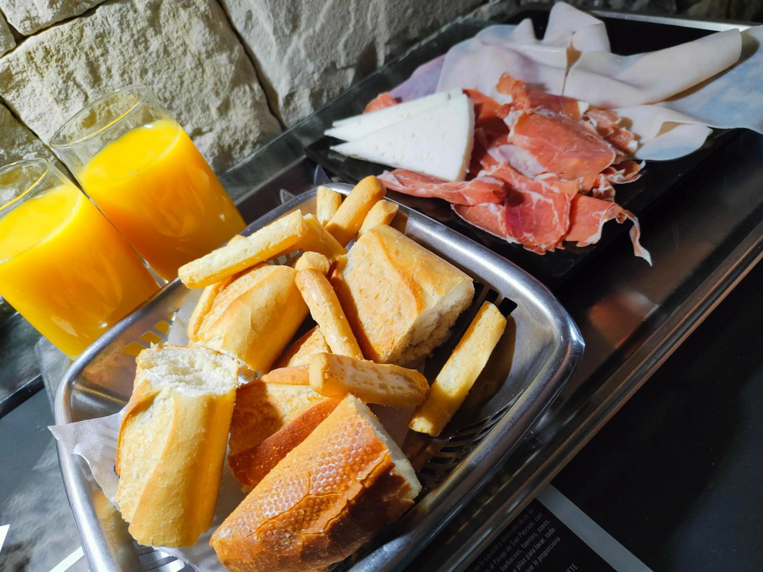 Food close-up in Hotel Plata