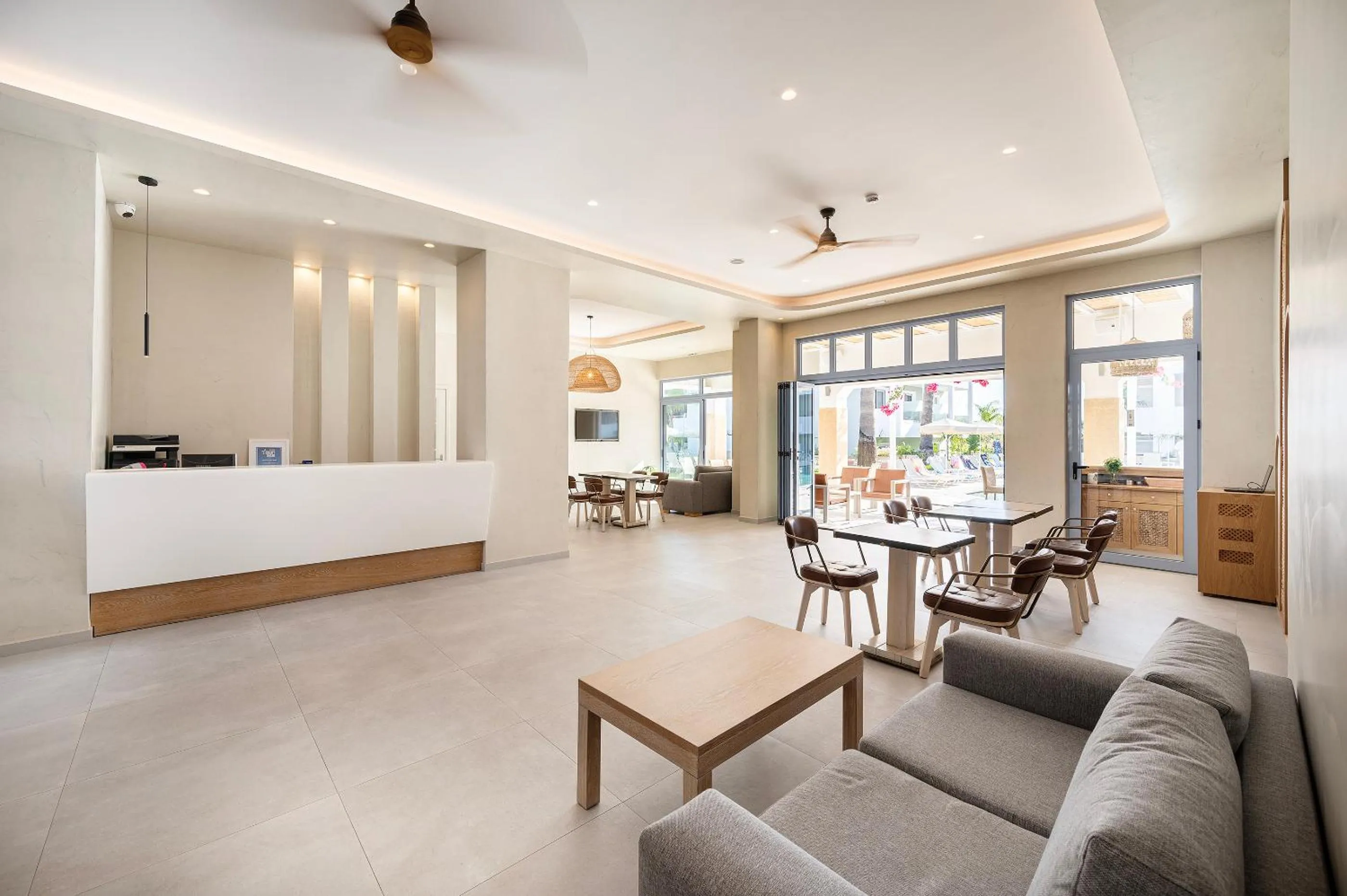 Property building in Mythos Suites Hotel