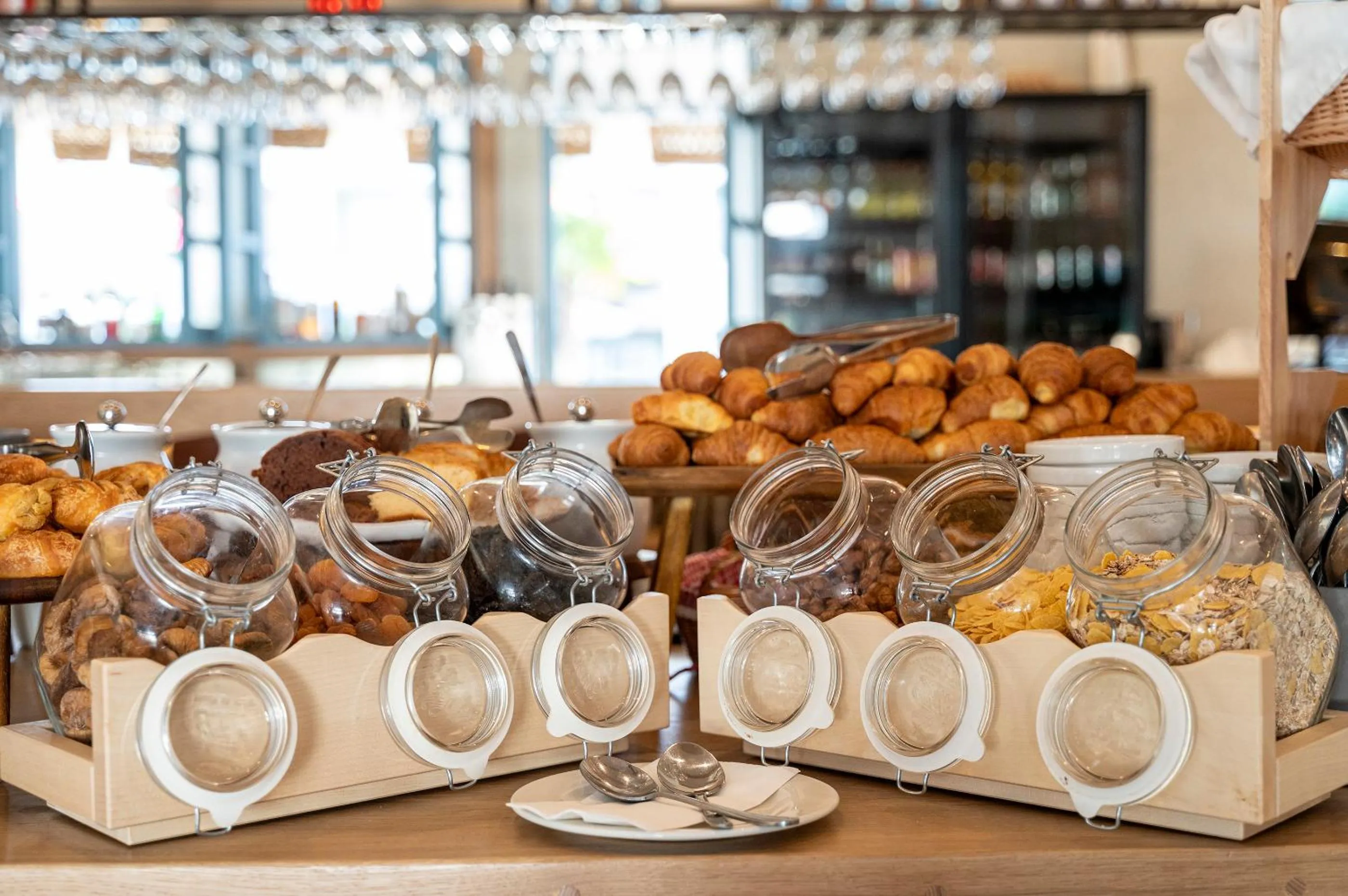 Breakfast in Mythos Suites Hotel