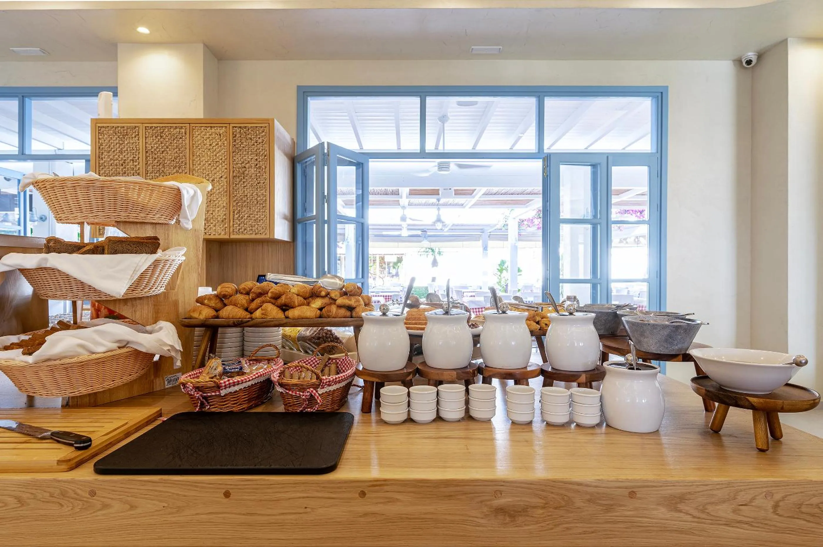 Breakfast in Mythos Suites Hotel