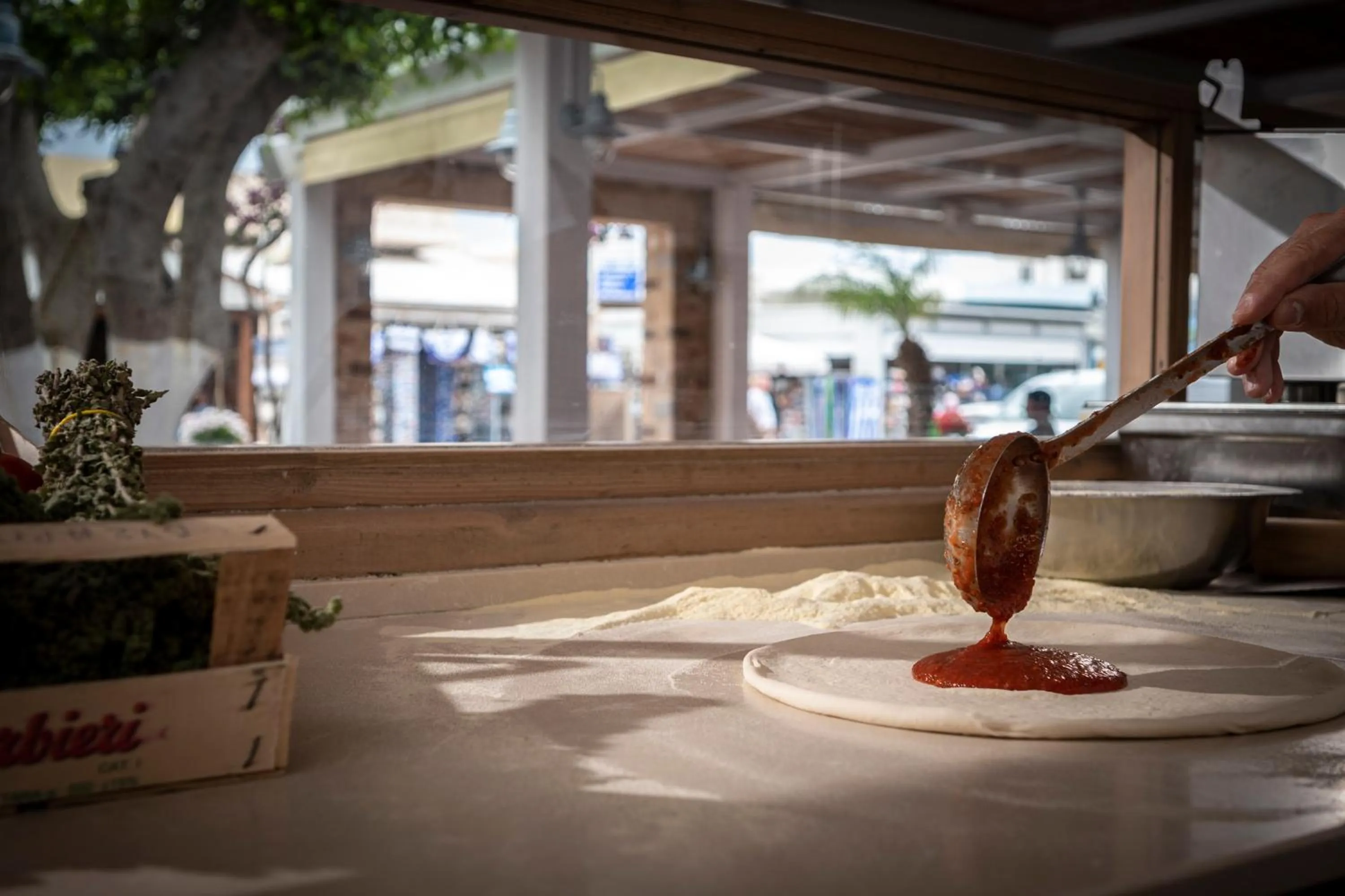 Food and drinks in Mythos Suites Hotel