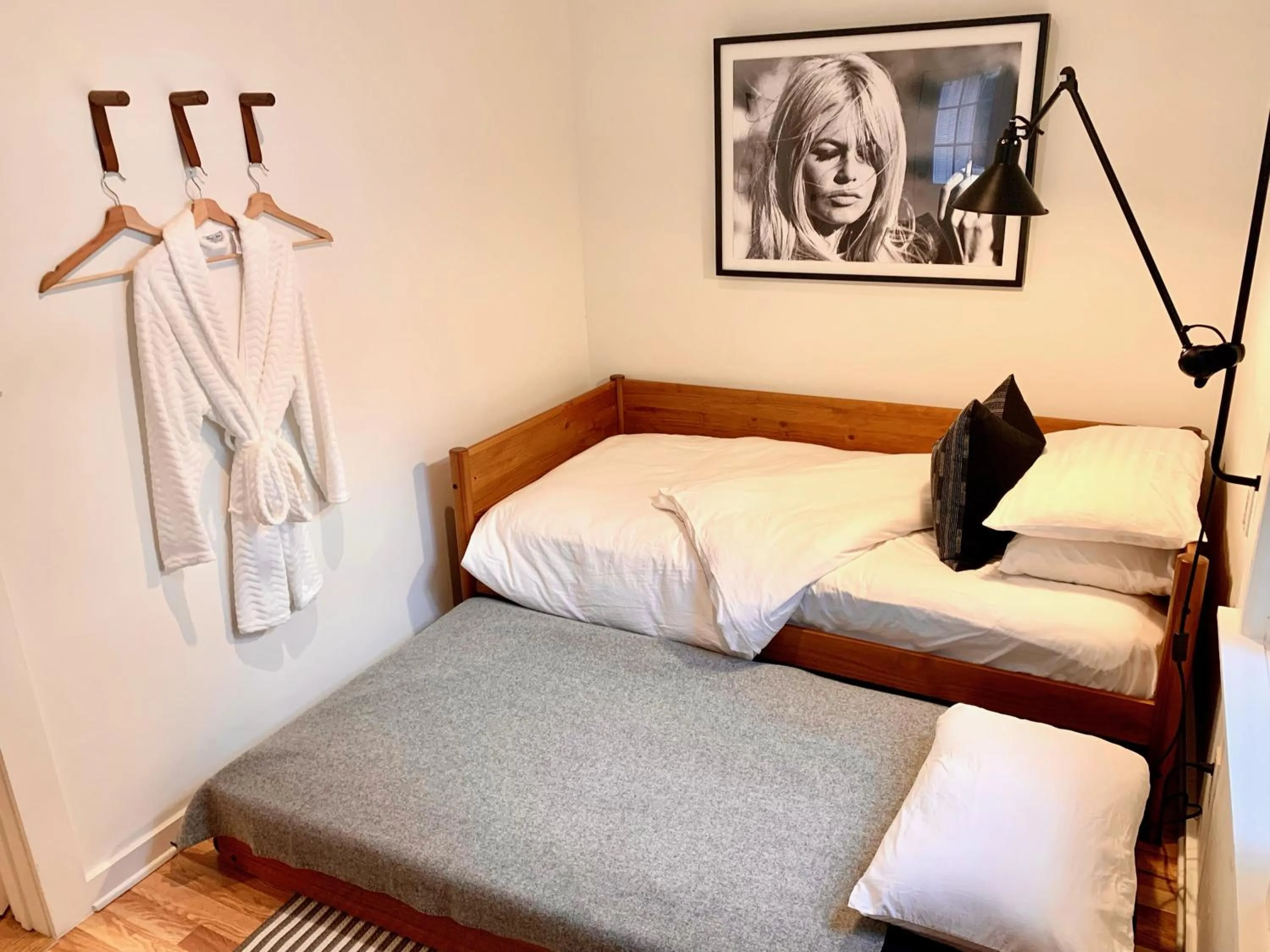 Bed in The Burbank House