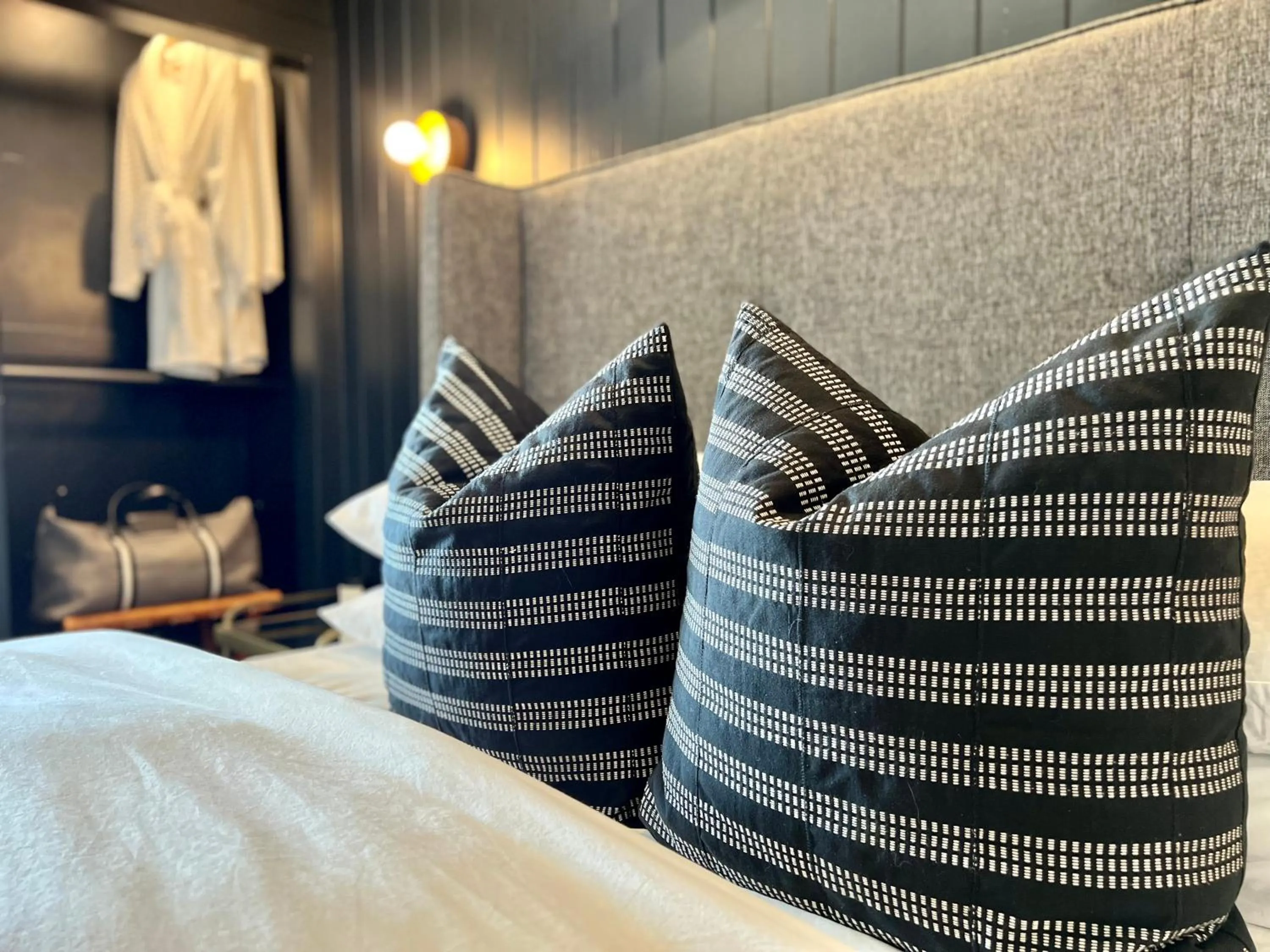 Bed in The Burbank House