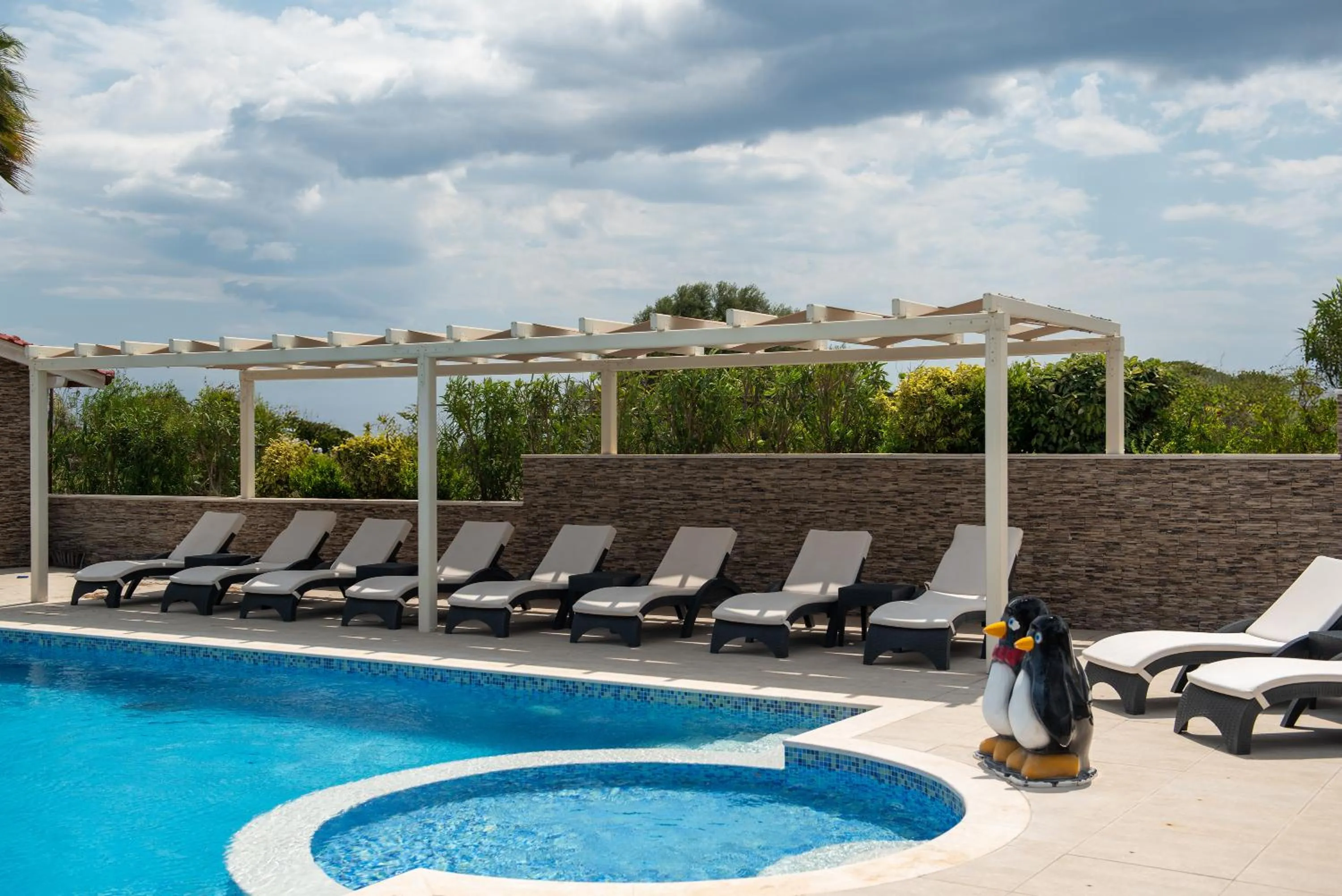 Swimming pool in Villa Sara