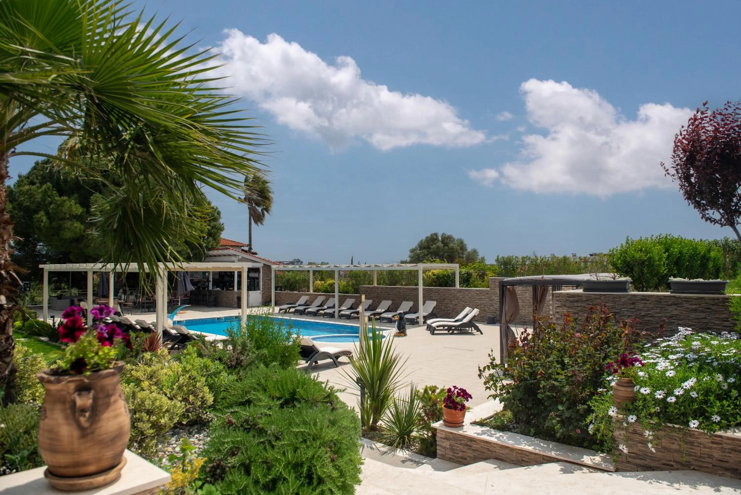 Garden in Villa Sara