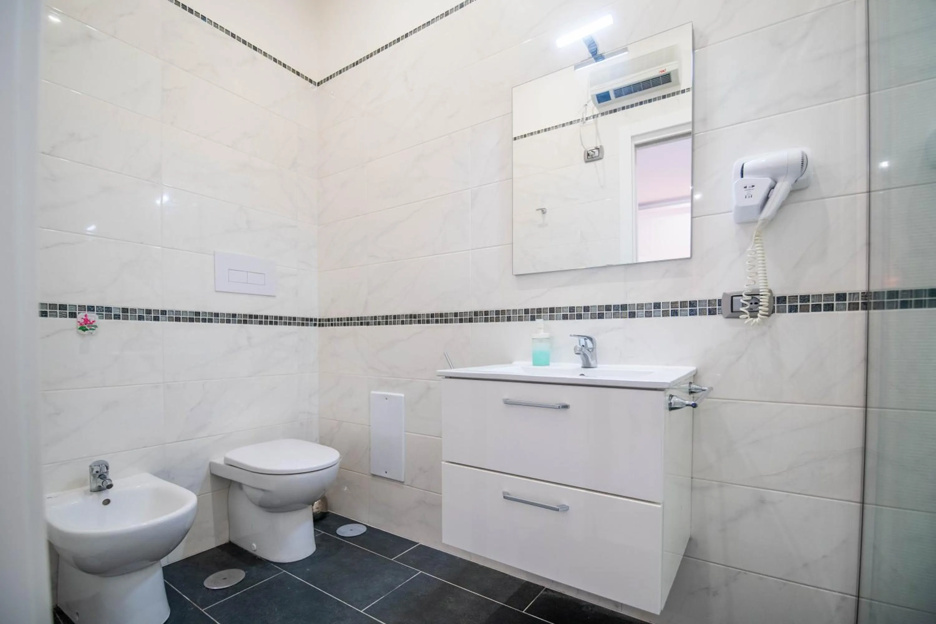 Shower in Le Suite Della Principessa