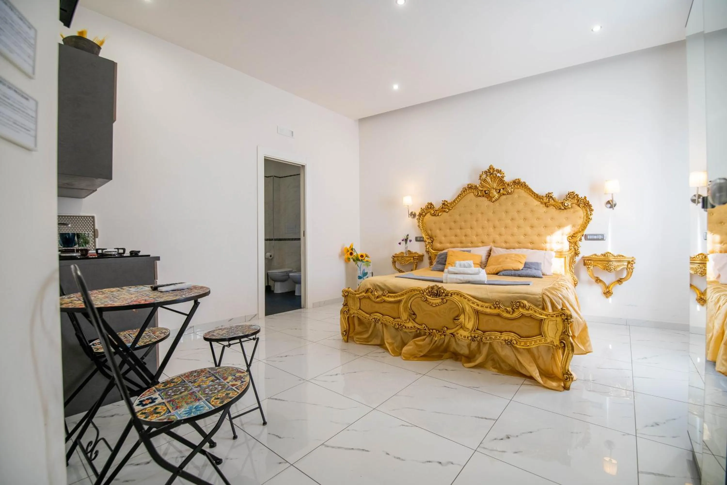 Bed in Le Suite Della Principessa