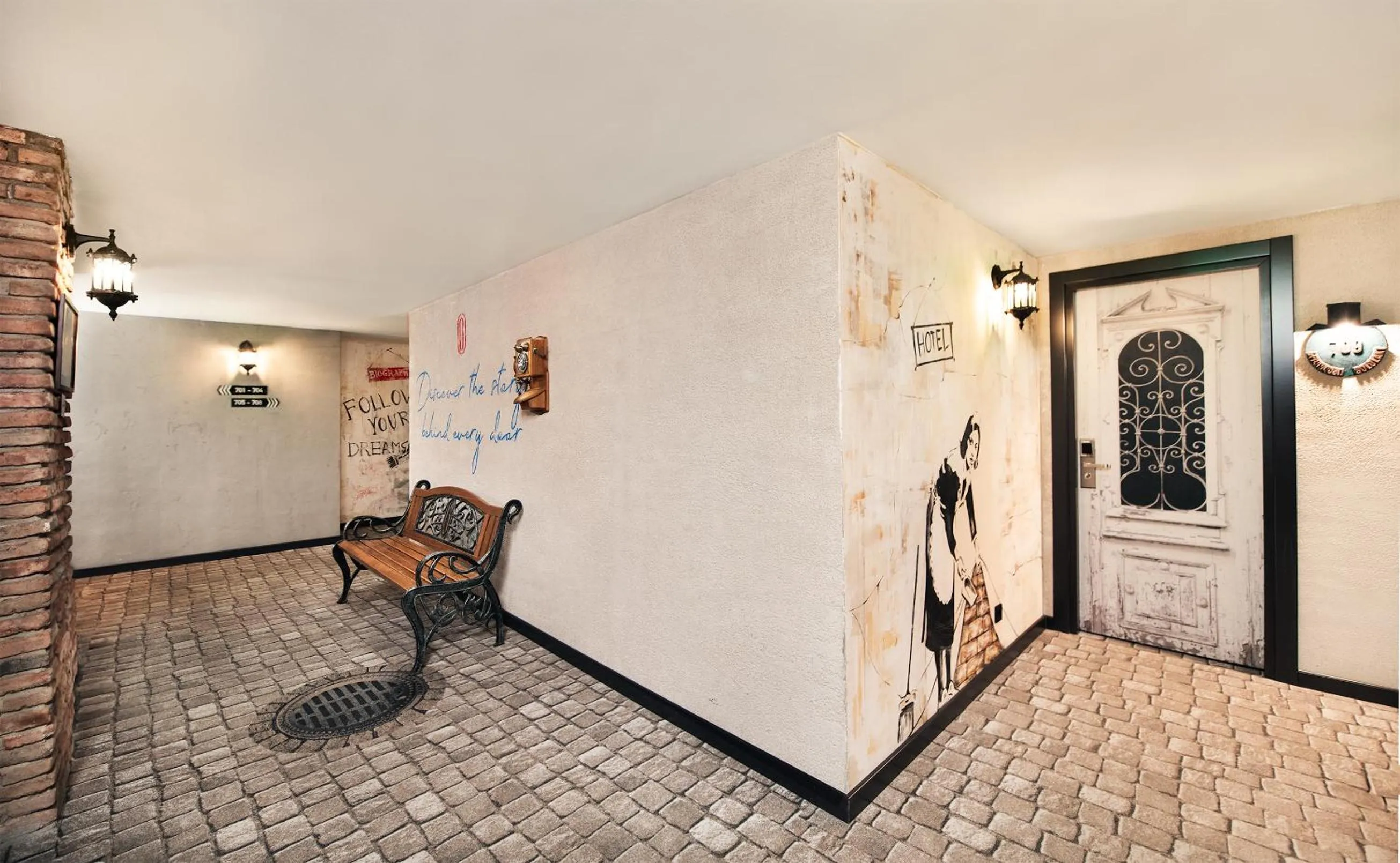 Seating area in Biography Design Tbilisi