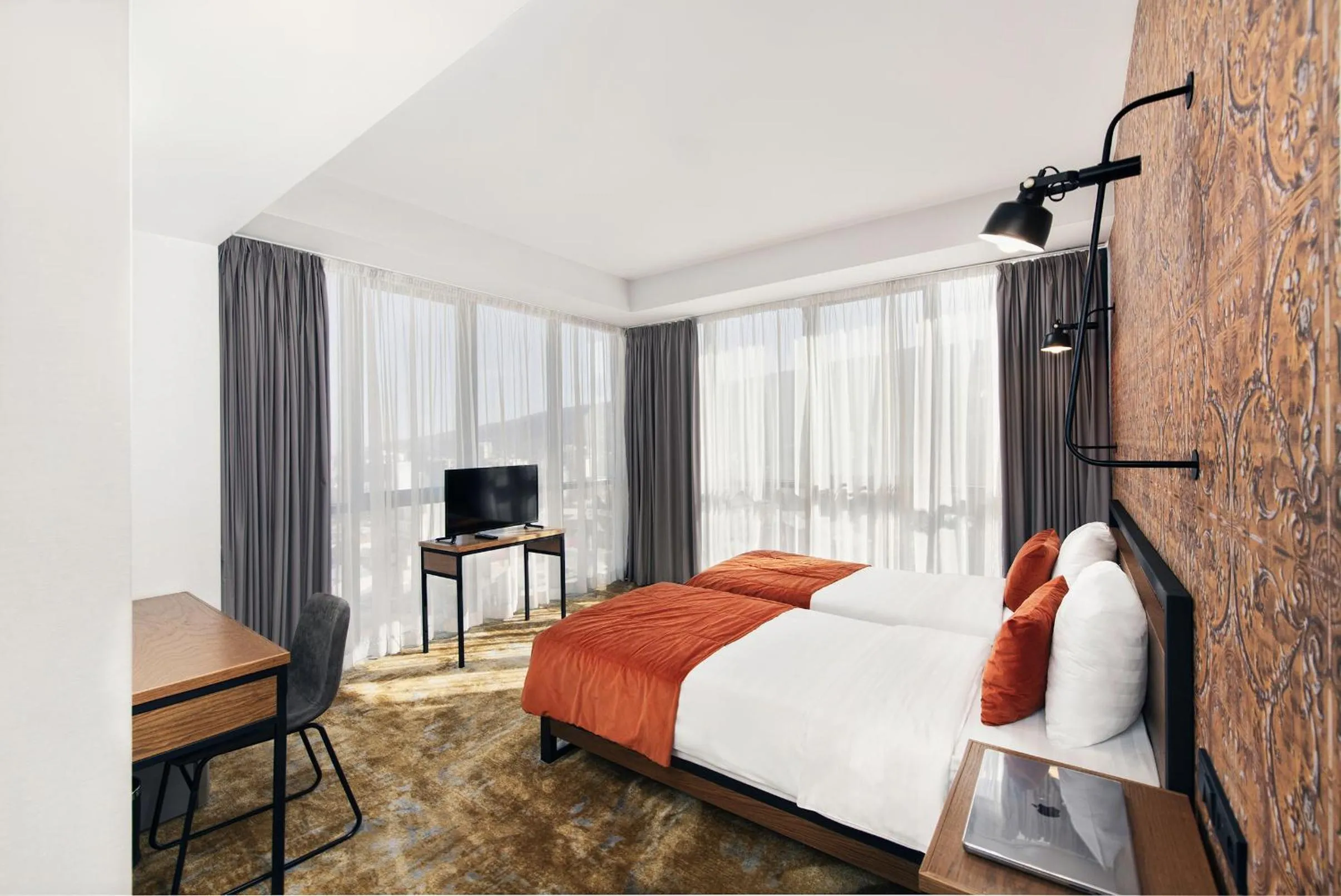 Bedroom, Bed in Biography Design Tbilisi