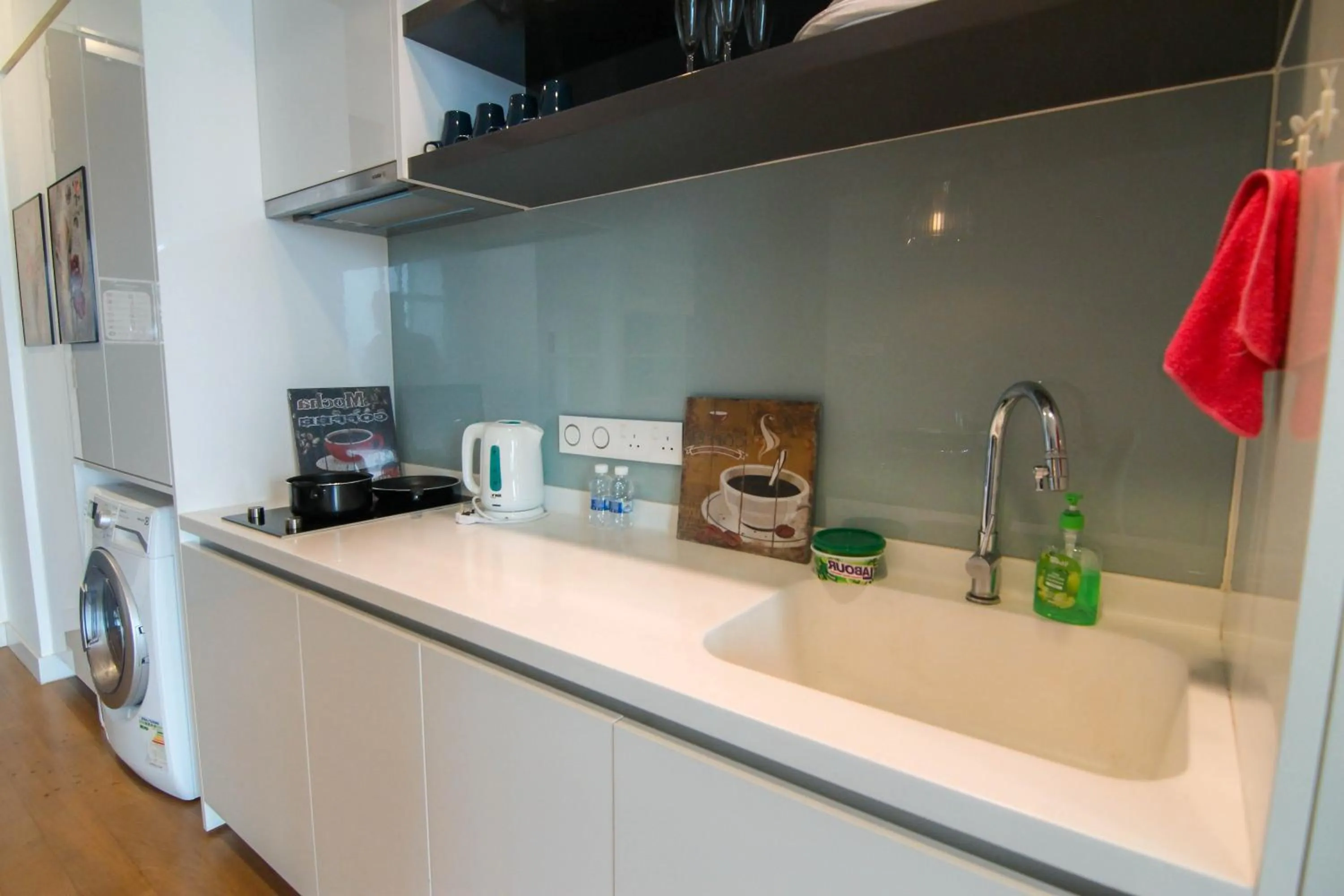 Kitchen or kitchenette in Dolphin Platinum KLCC Kuala Lumpur